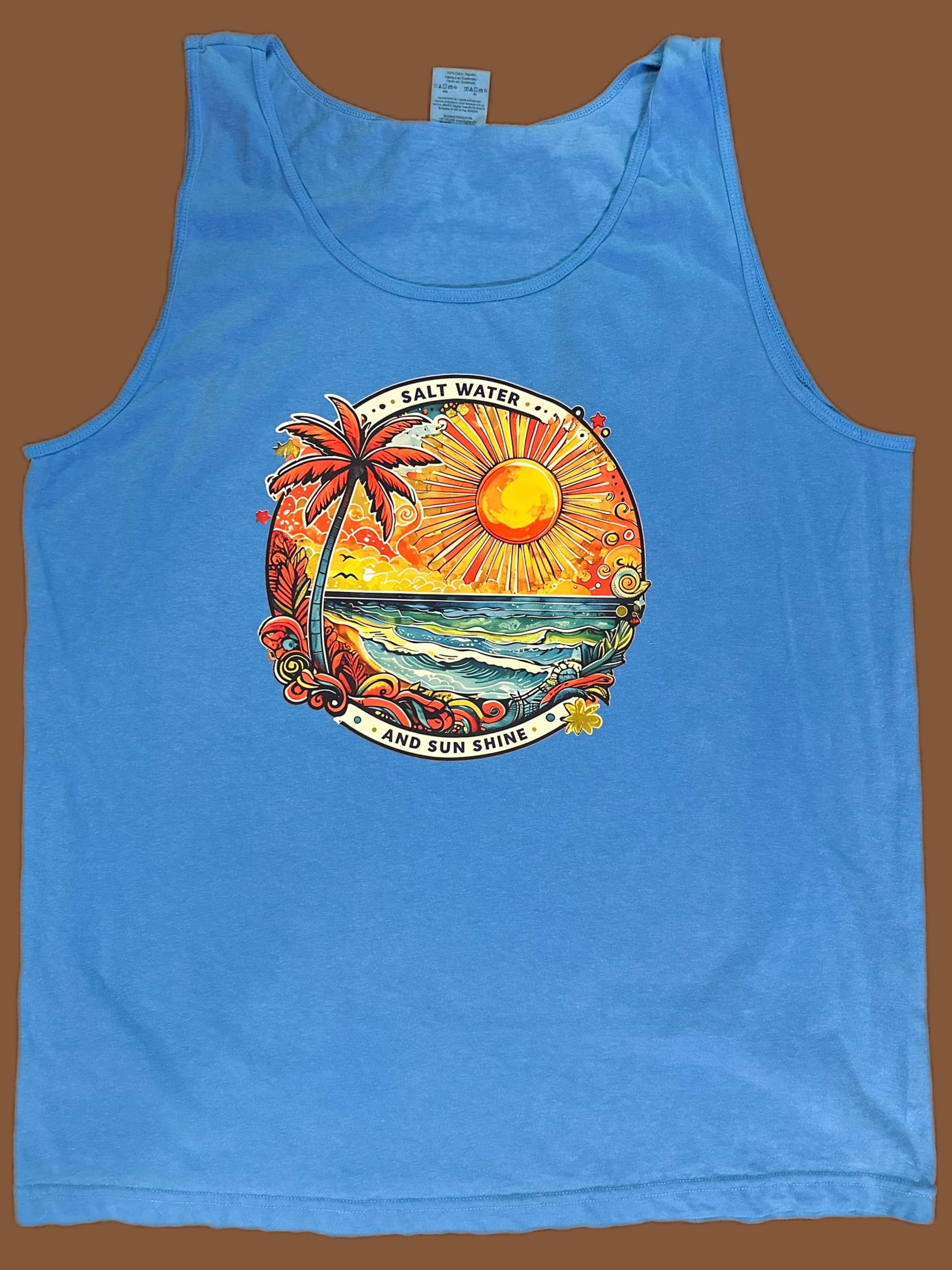 "Salt Water and Sun Shine" Tank Top