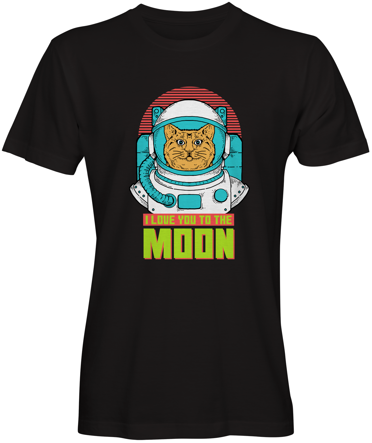 I love You To The Moon Cat Lovers T-shirts