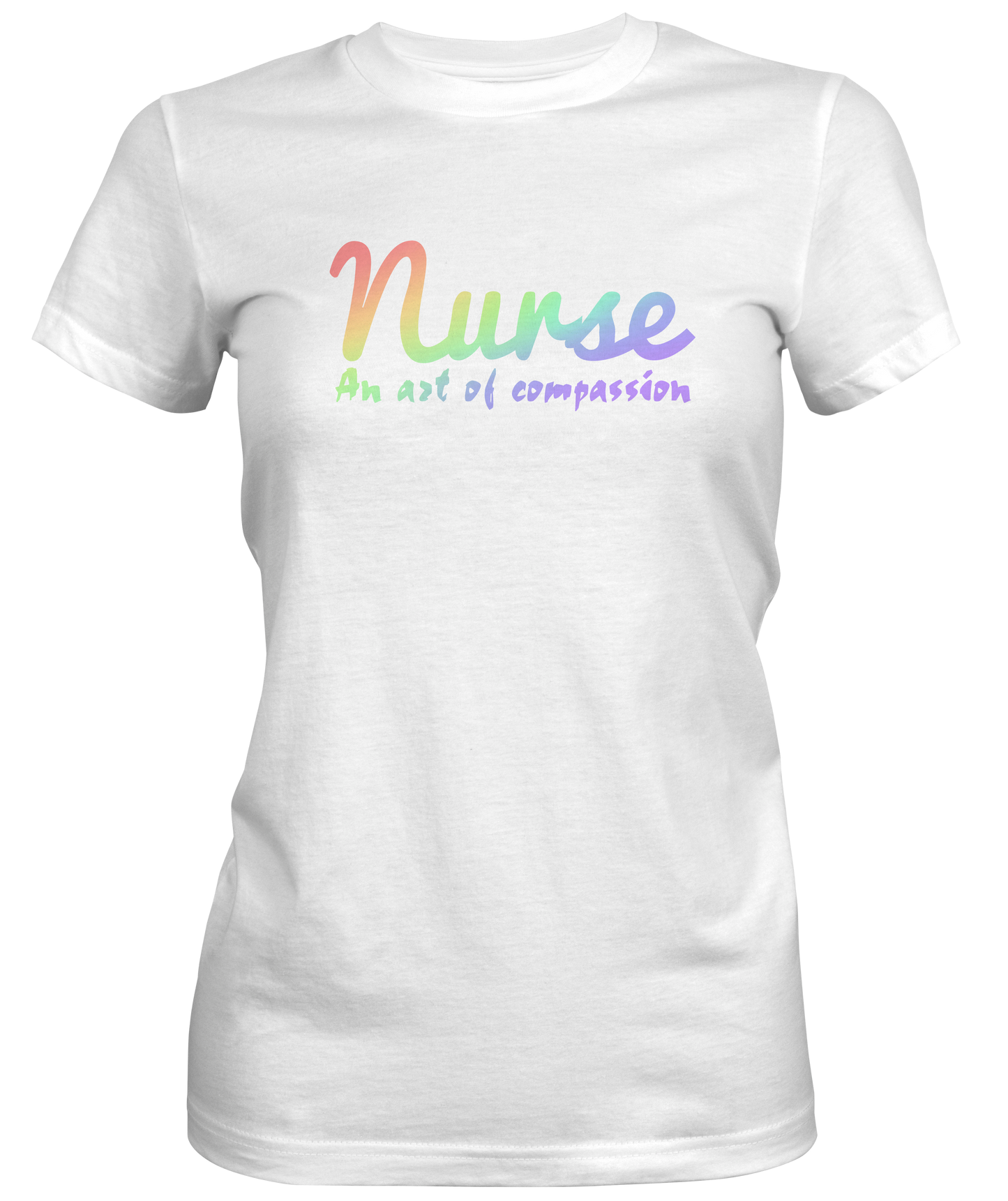 Nurse An Act of Compassion Ladies T-shirt