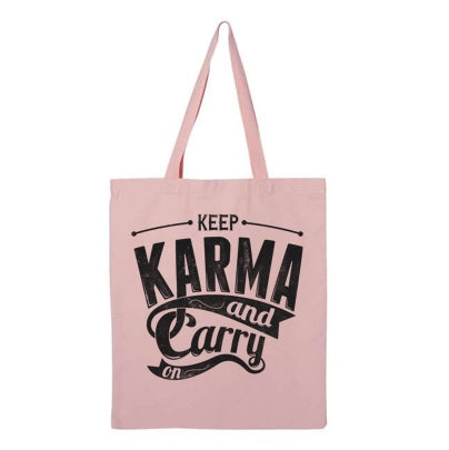 Pink Tote Bag