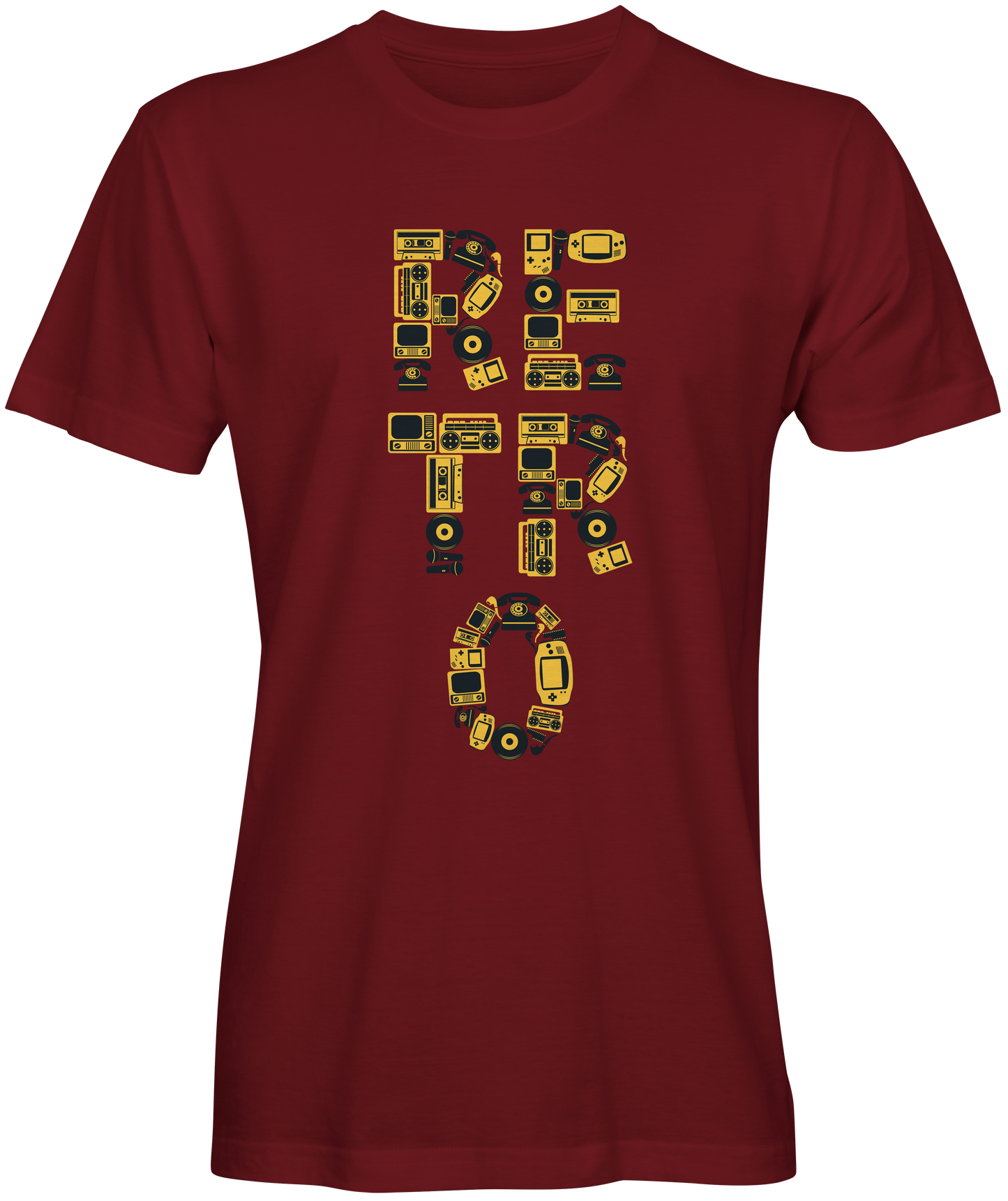 Throwback Retro Audio Design T-shirts