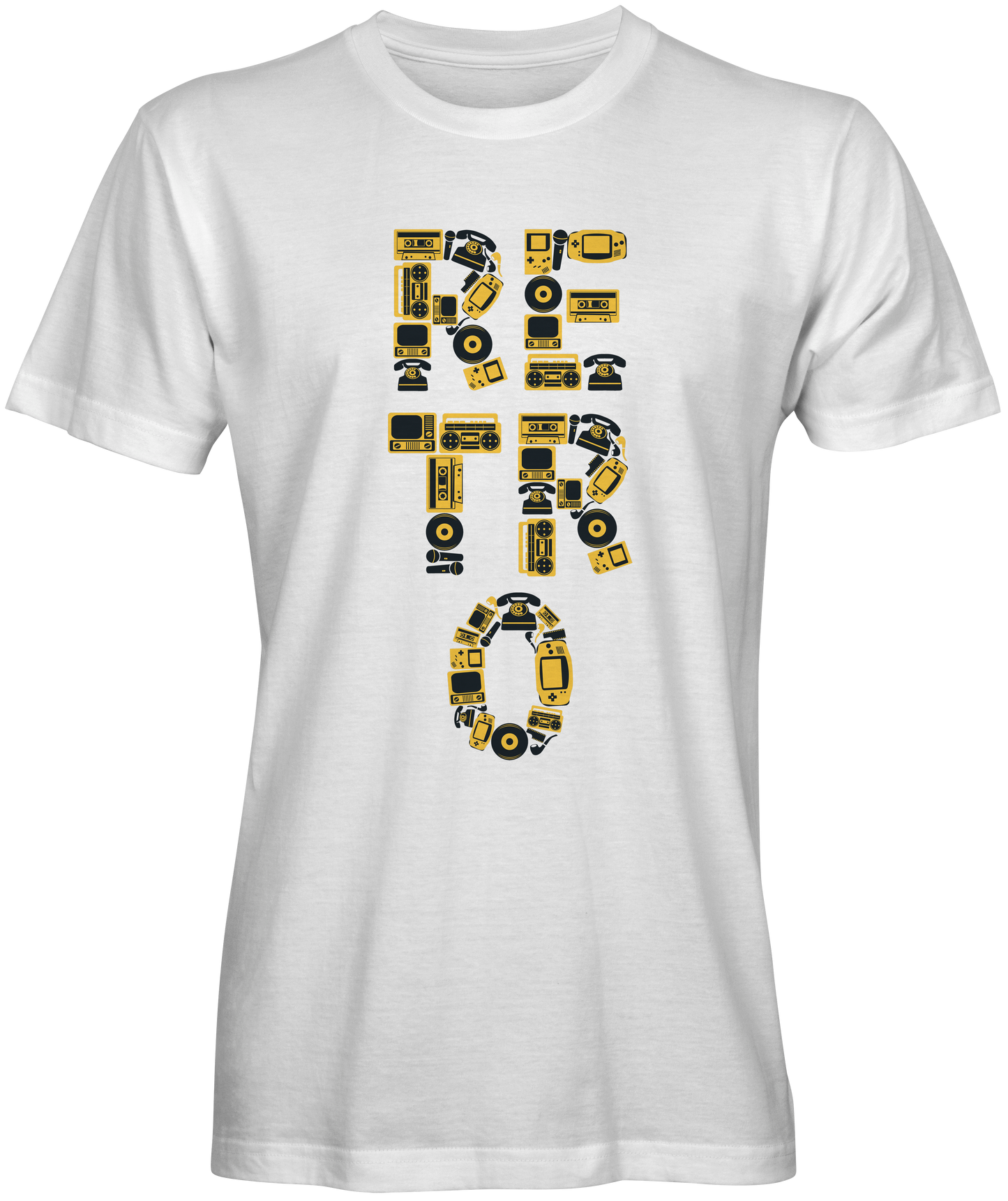 Throwback Retro Audio Design T-shirts