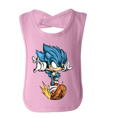 SONIC THE HEDGEHOG BABY BIB