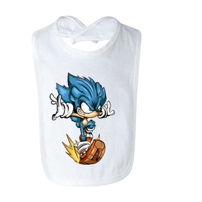 SONIC THE HEDGEHOG BABY BIB