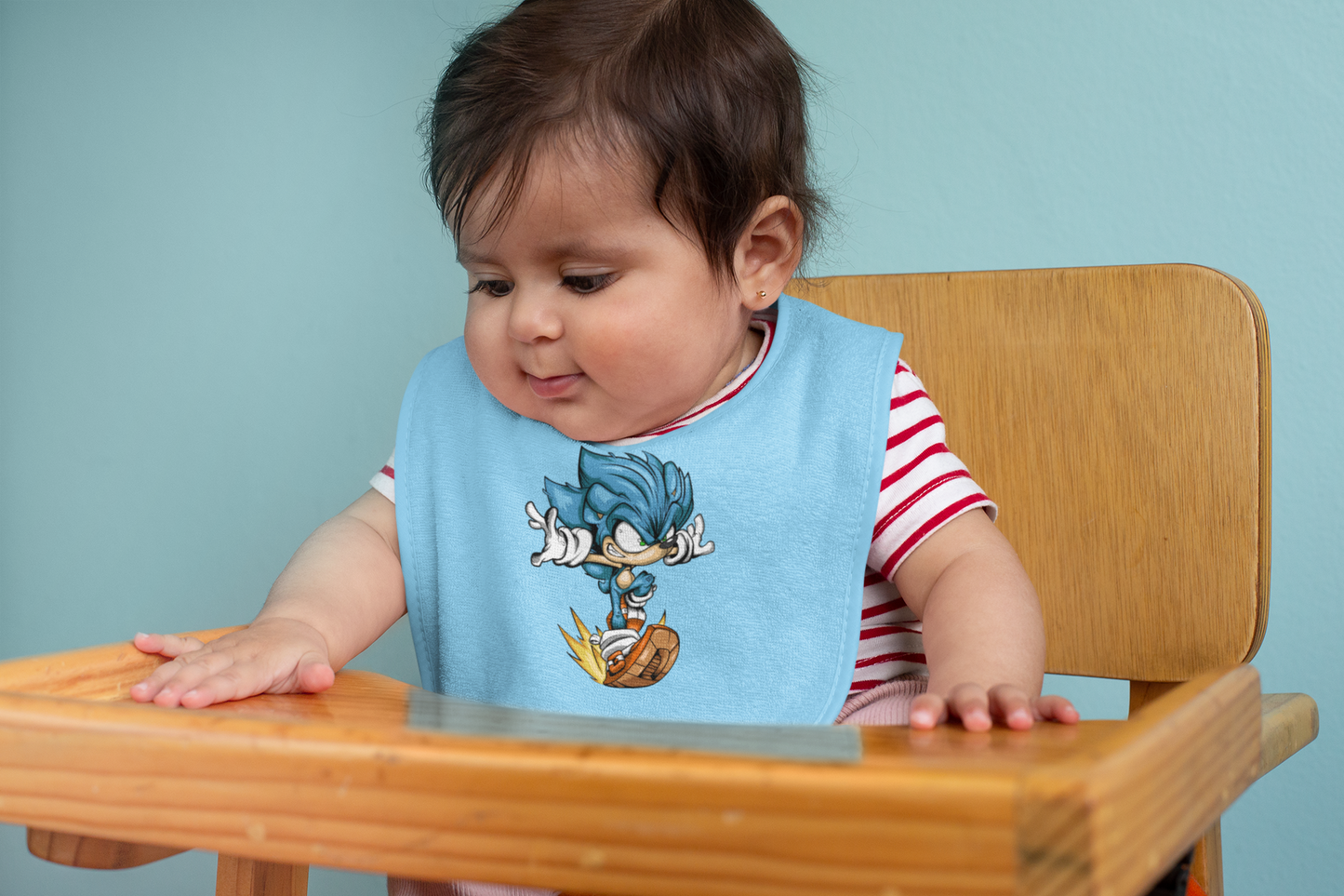 SONIC THE HEDGEHOG BABY BIB