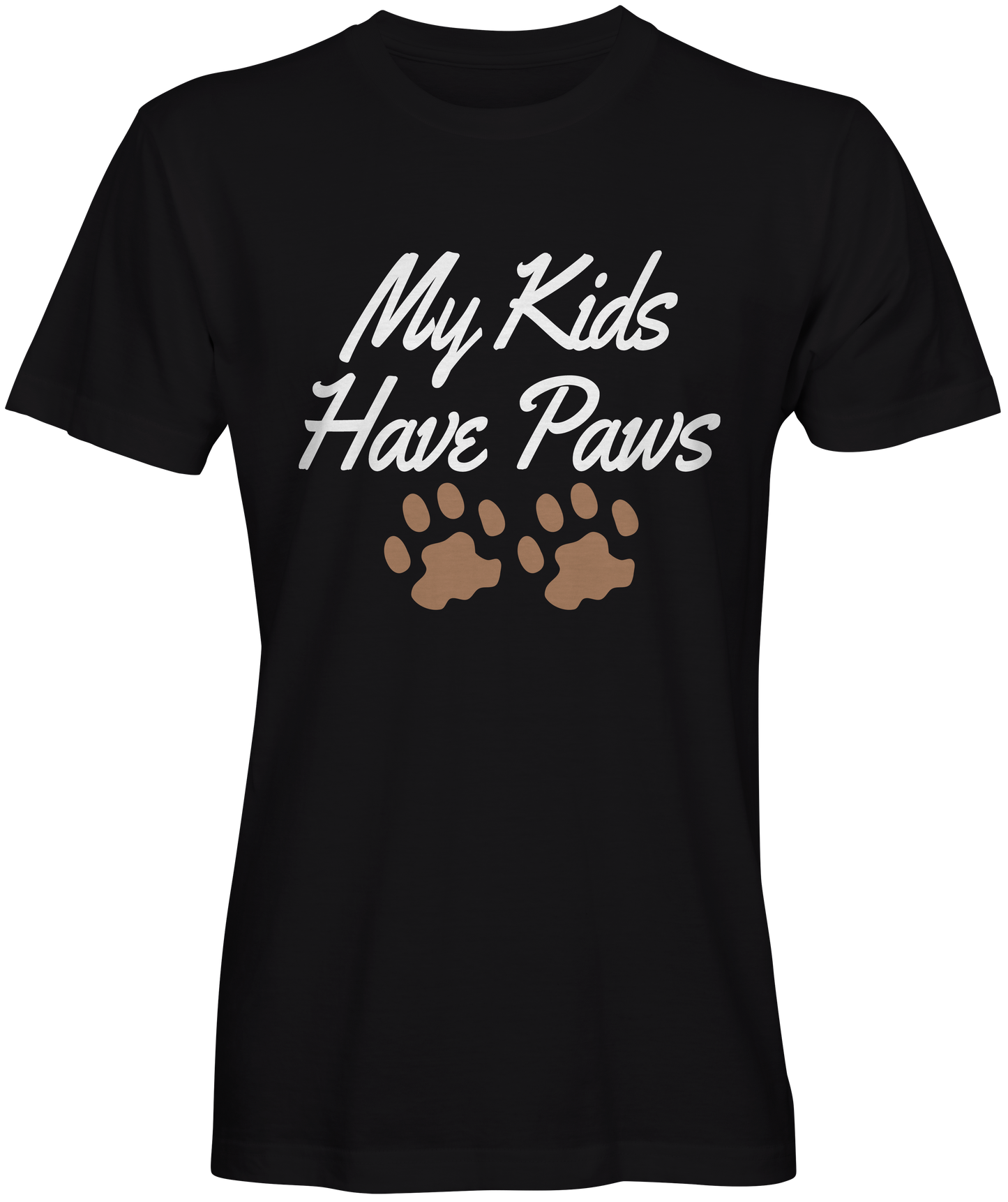 My Kids Have Paws Unisex T-shirts