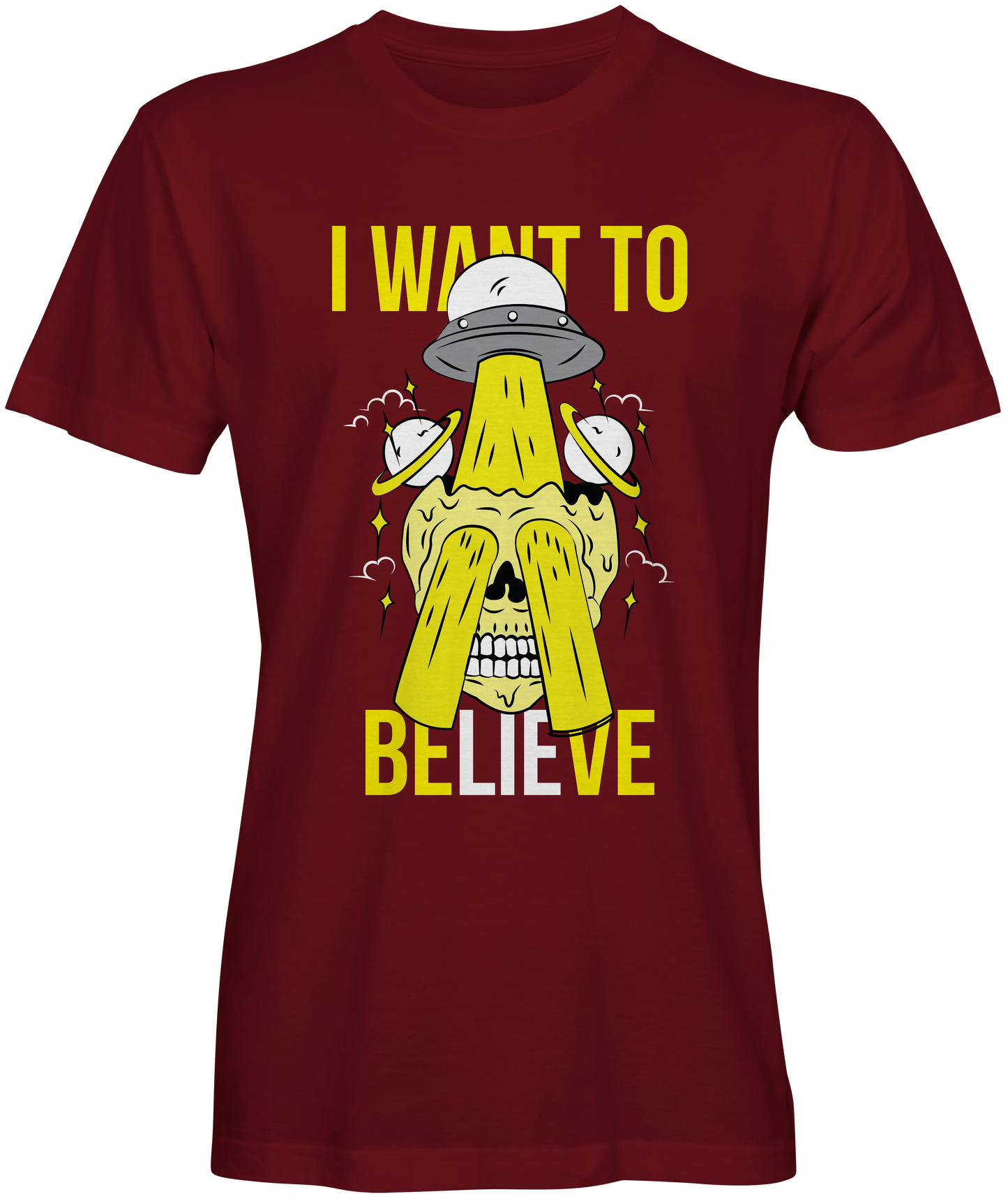 I Want To Believe UFO T-shirt for Sale