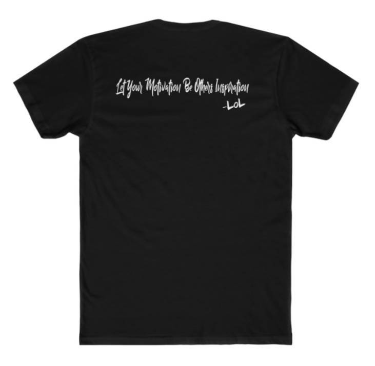 Men's LoL Blue Logo Crew Neck T-shirt - FulFill4me - LoL Apparel Co.