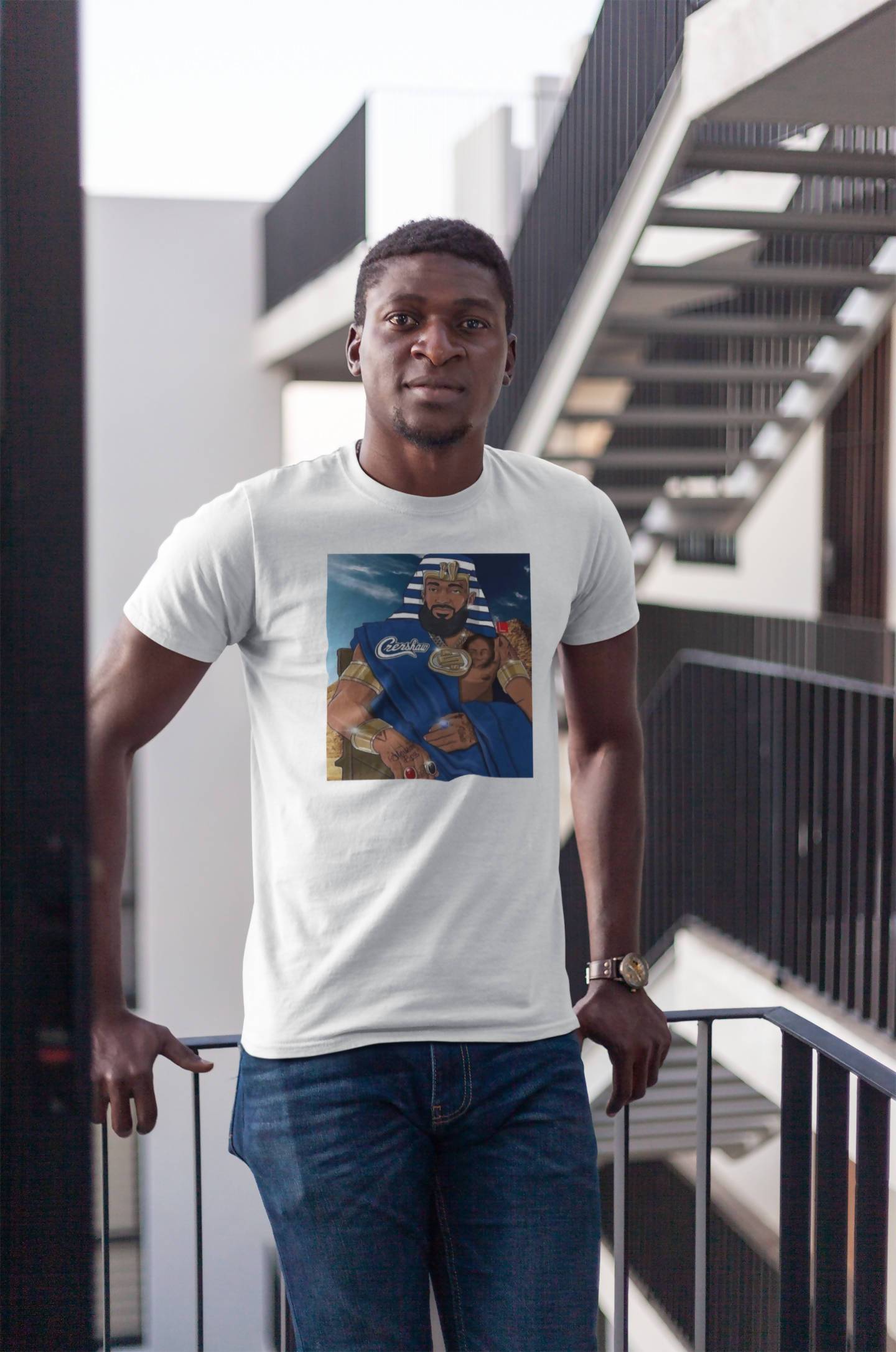 Pharaoh Nispey Unisex Crew Neck T-Shirt - FulFill4me - 3J Tee's & More