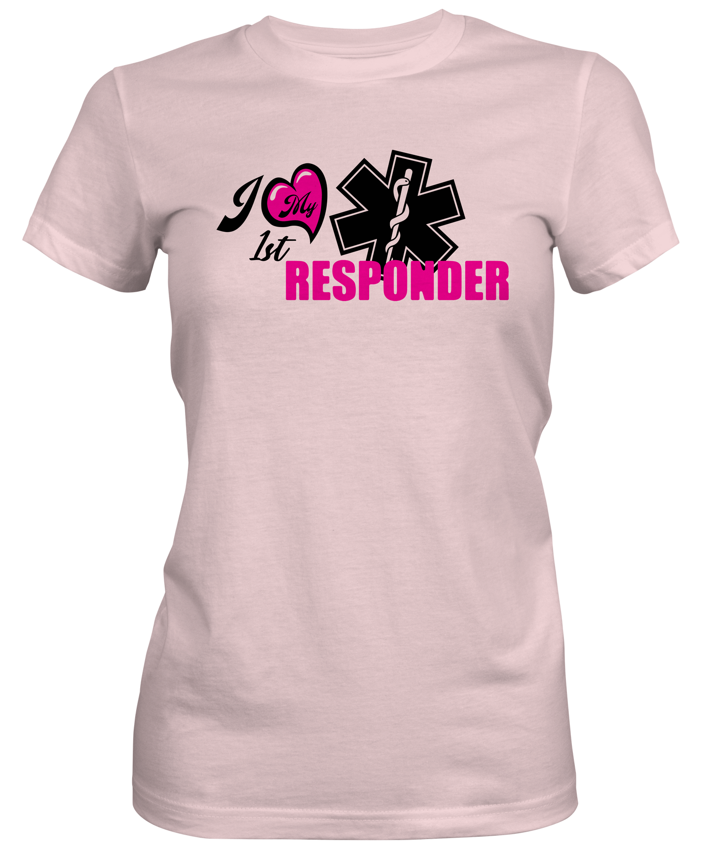 Love First Responder Ladies T-shirts
