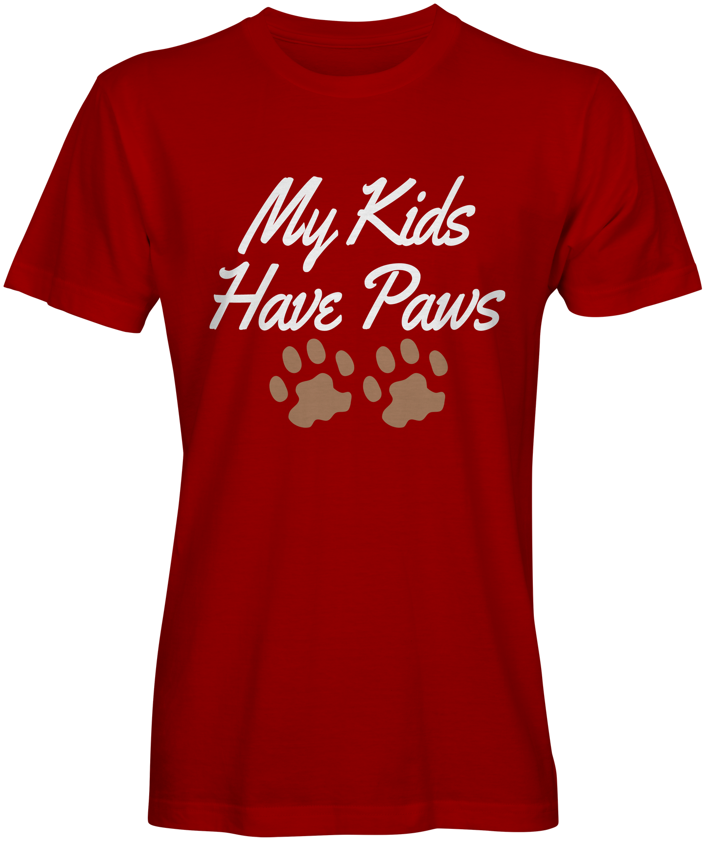 My Kids Have Paws Unisex T-shirts