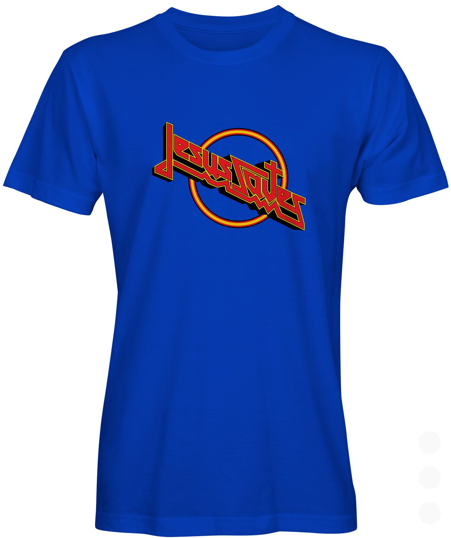 Royal Blue Jesus Saves Graphic Tee