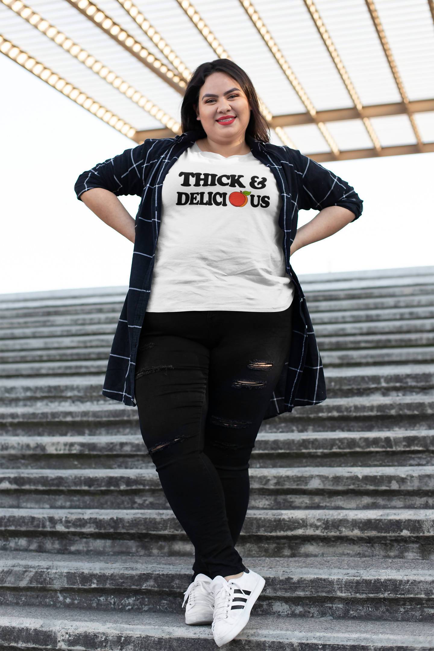 Thick & Delicious Ladies T-Shirt - FulFill4me - 3J Tee's & More