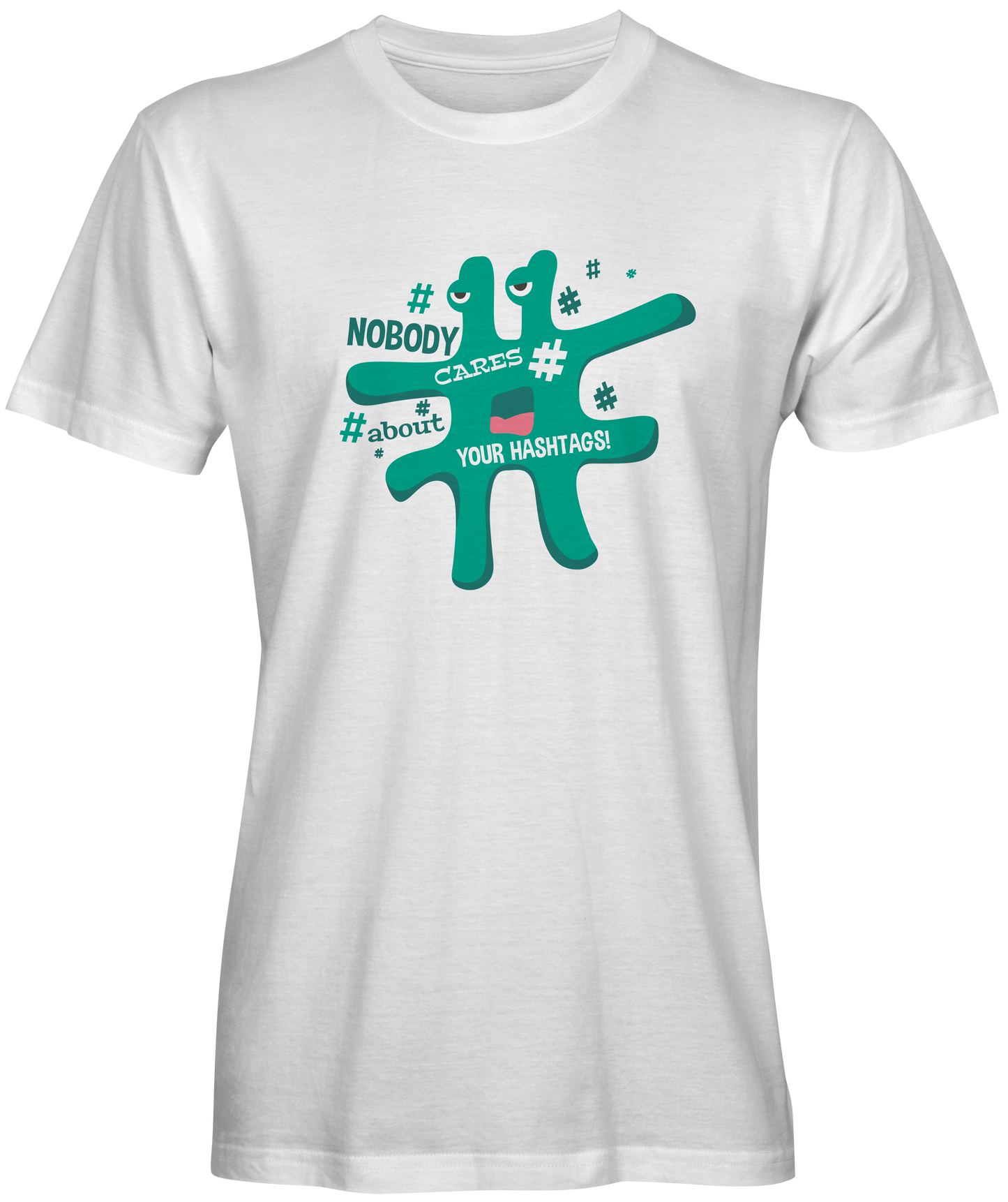 Hashtag Graphic Tee For Sale