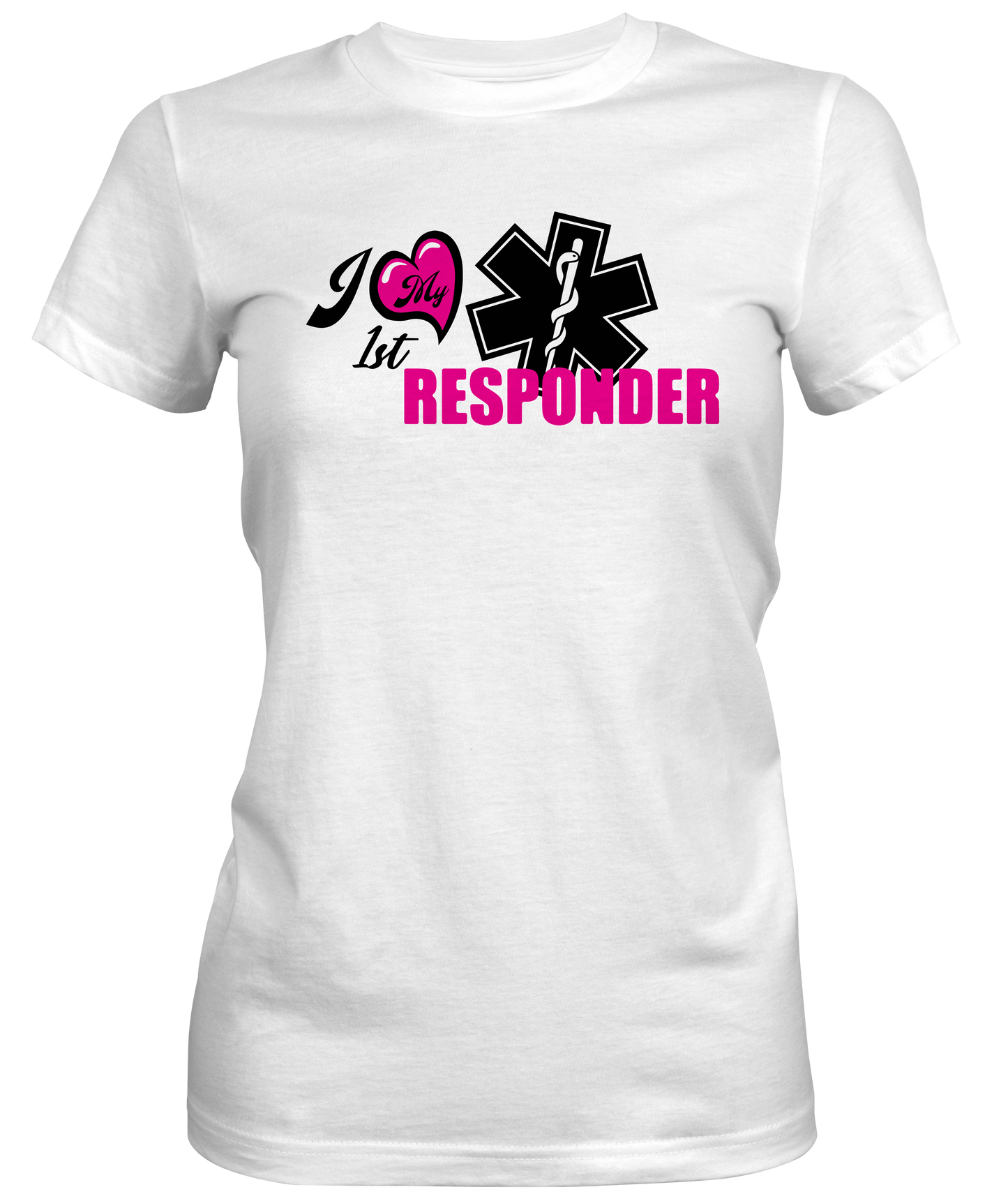 Love First Responder Ladies T-shirts
