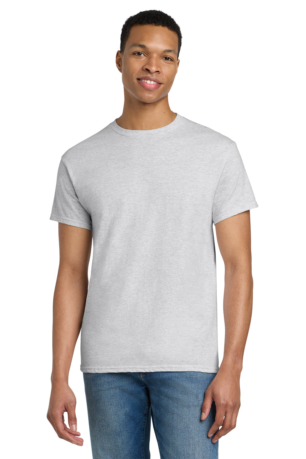 Gildan Ultra Cotton T-Shirt 2000 in Ash, front view