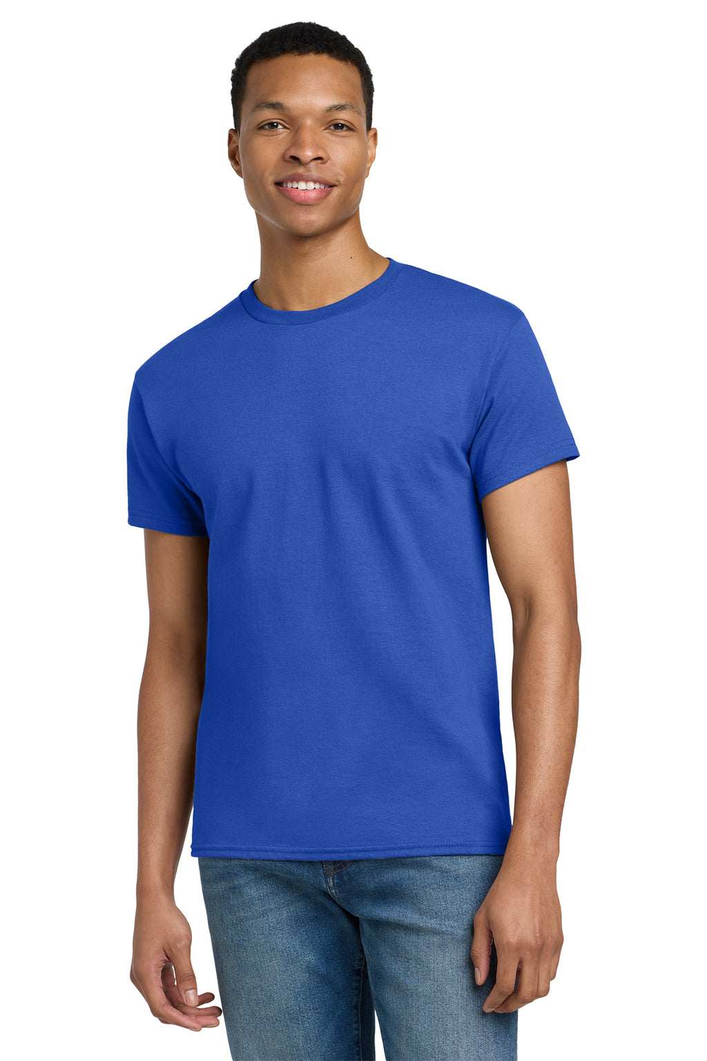 Gildan Ultra Cotton T-Shirt 2000 in Royal, front view