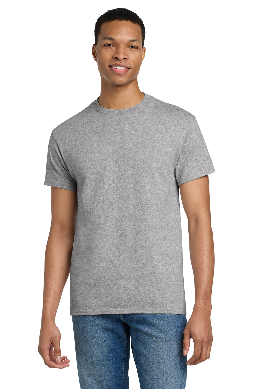 Gildan Ultra Cotton T-Shirt 2000 in Sport Grey, front view