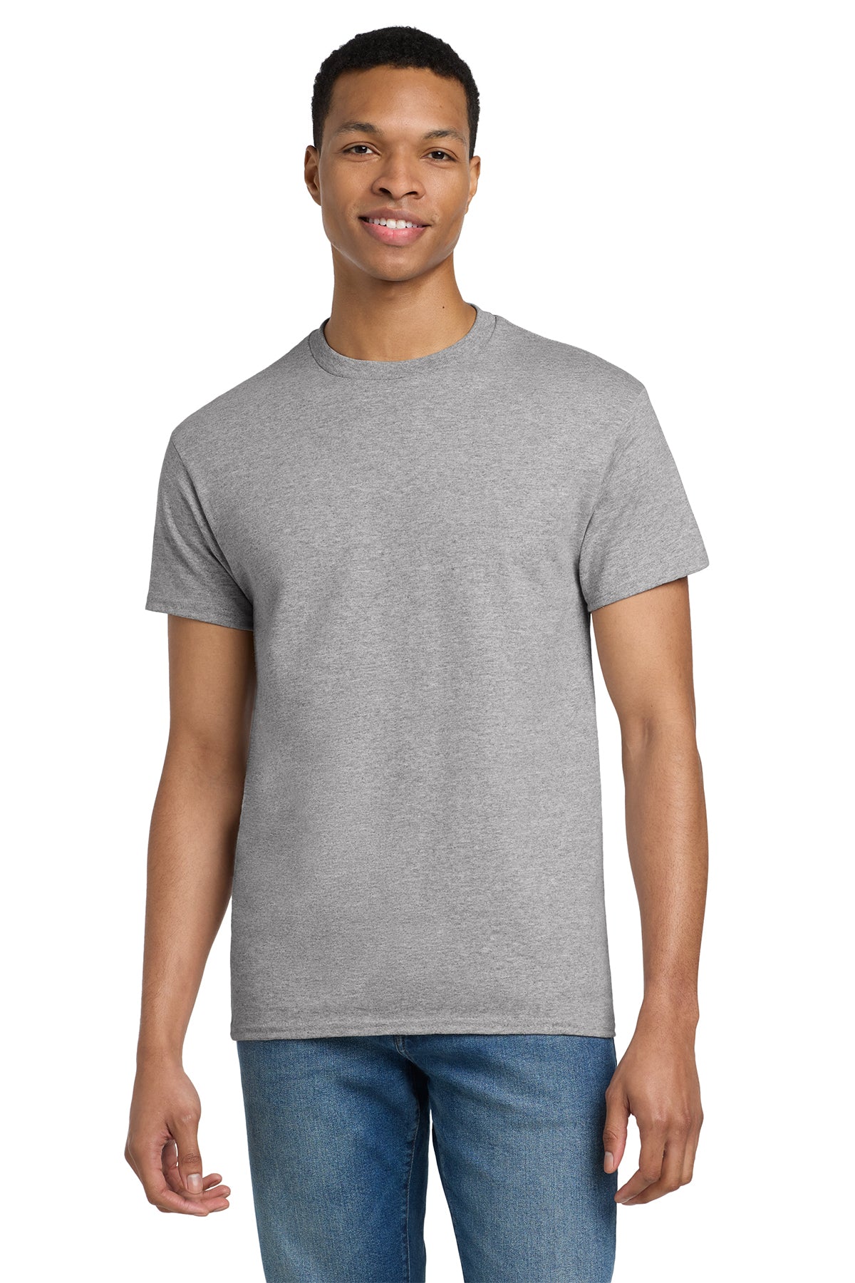 Gildan Ultra Cotton T-Shirt 2000 in Sport Grey, front view