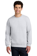 Gildan Softstyle Crewneck Sweatshirt SF000 in Ash Grey, front view