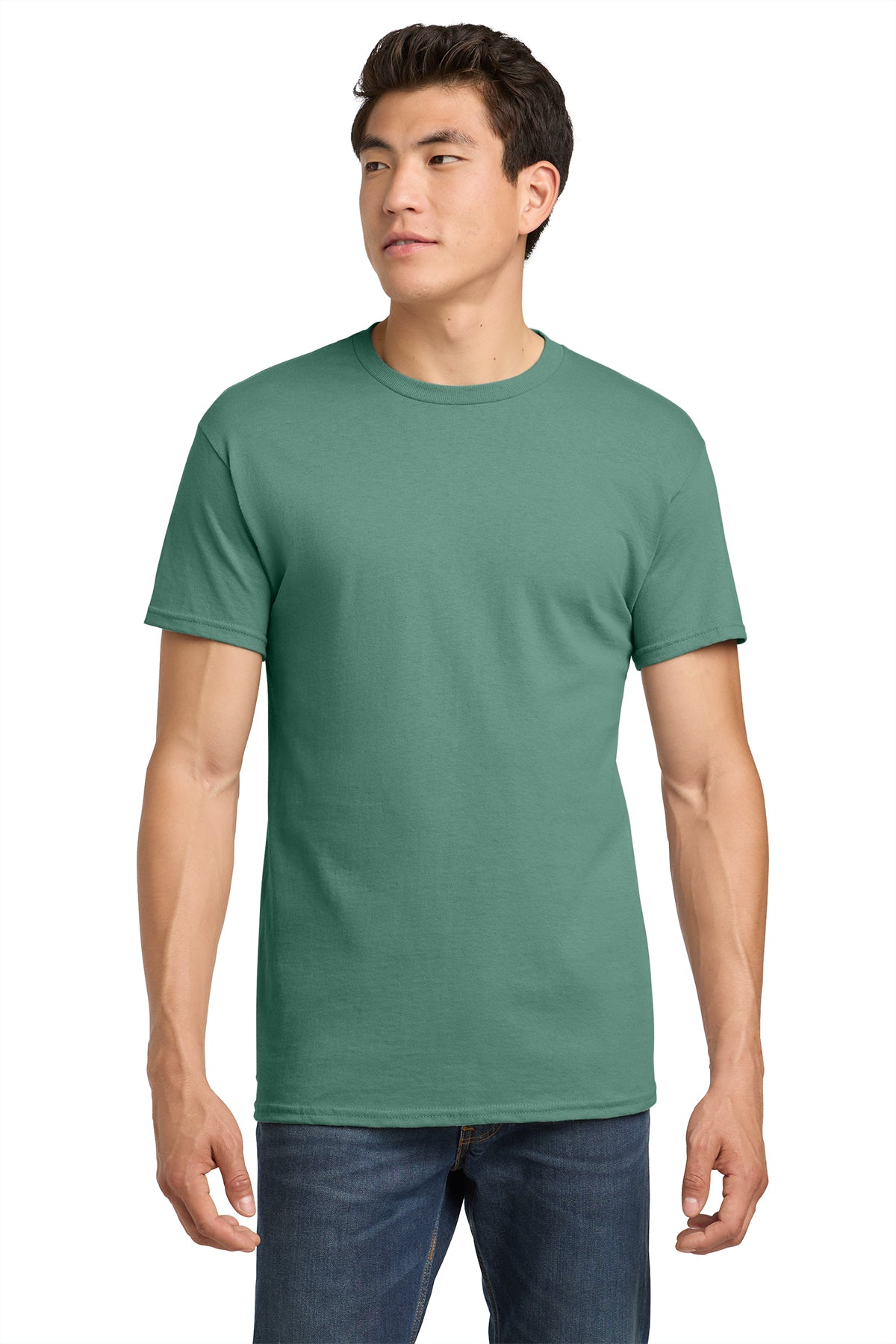 Gildan Heavy Cotton T-Shirt 5000 in Aquatic, front view