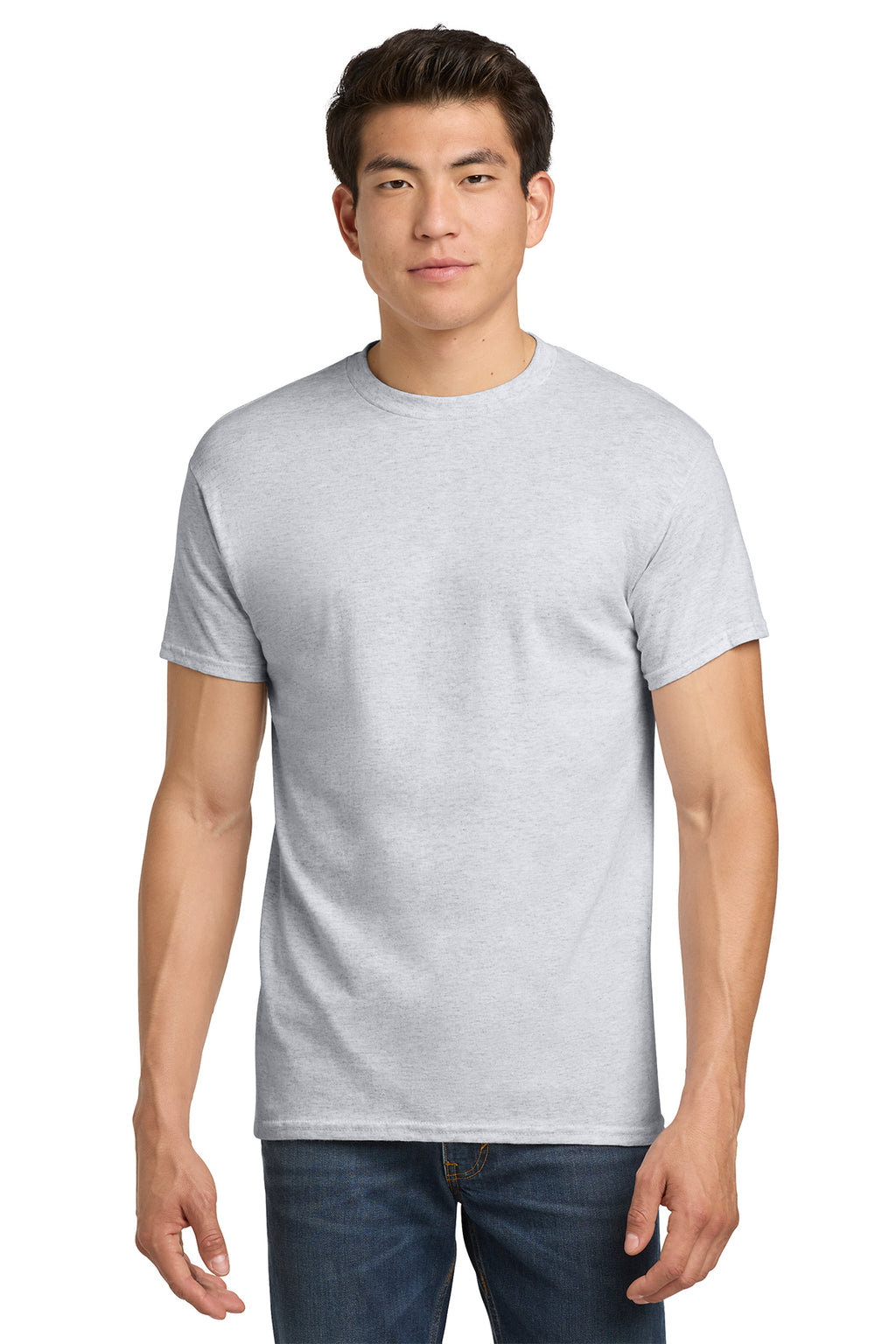 Gildan Heavy Cotton T-Shirt 5000 in Ash, front view
