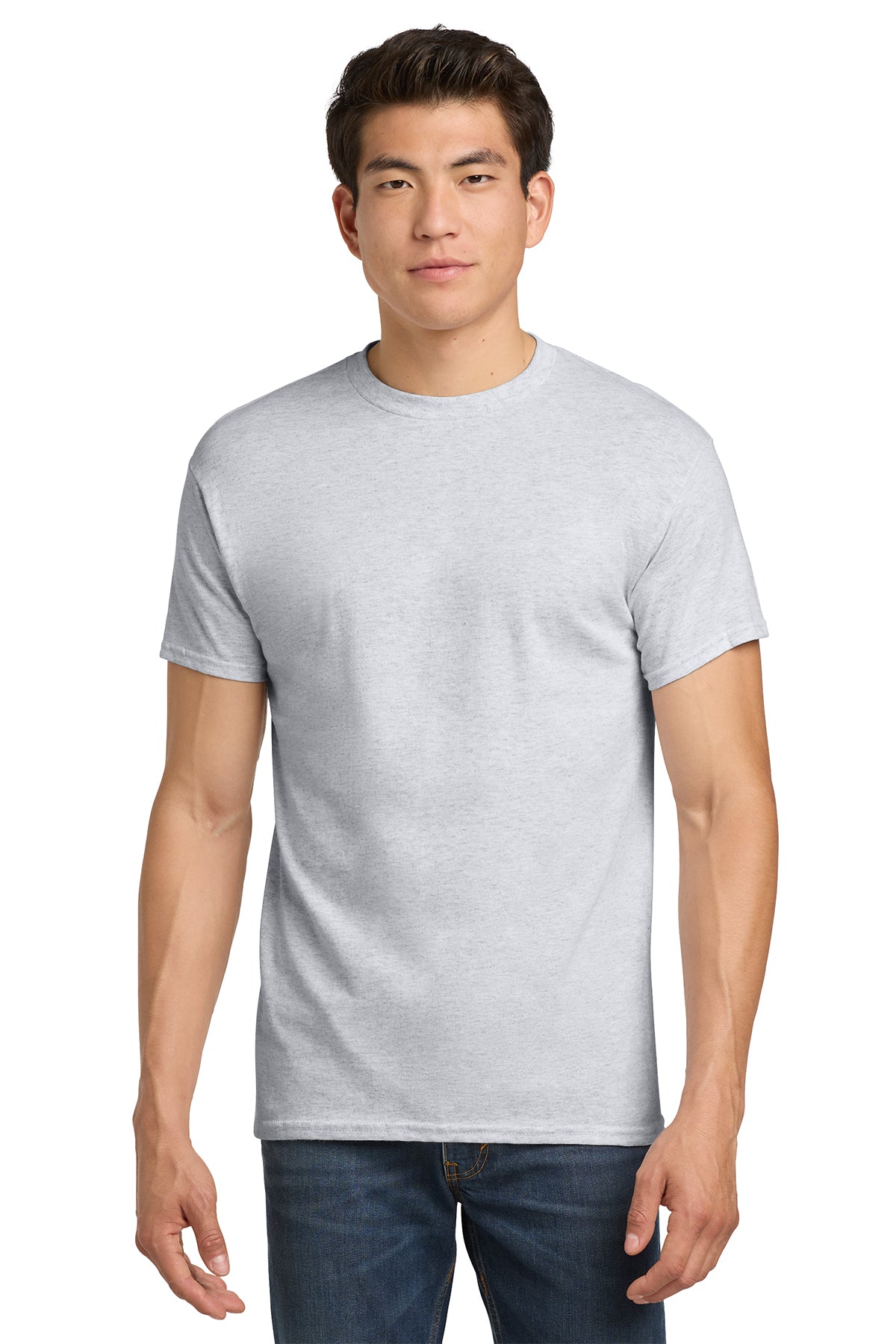 Gildan Heavy Cotton T-Shirt 5000 in Ash, front view