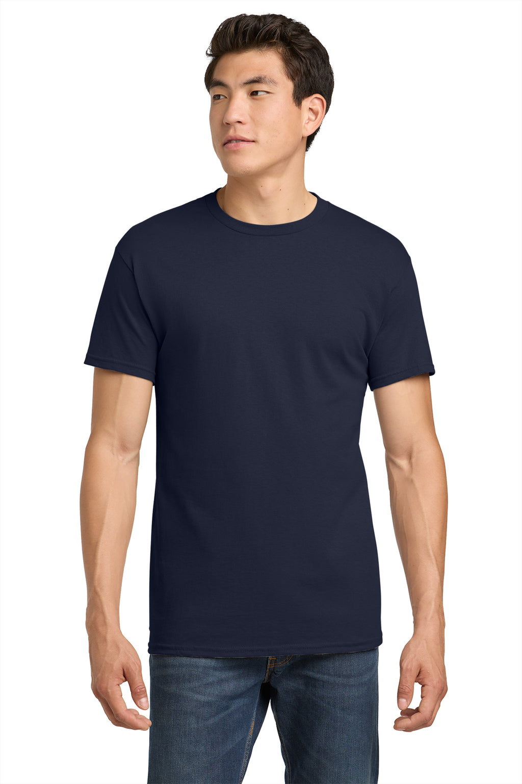 Gildan Heavy Cotton T-Shirt 5000 in Blackberry, front view