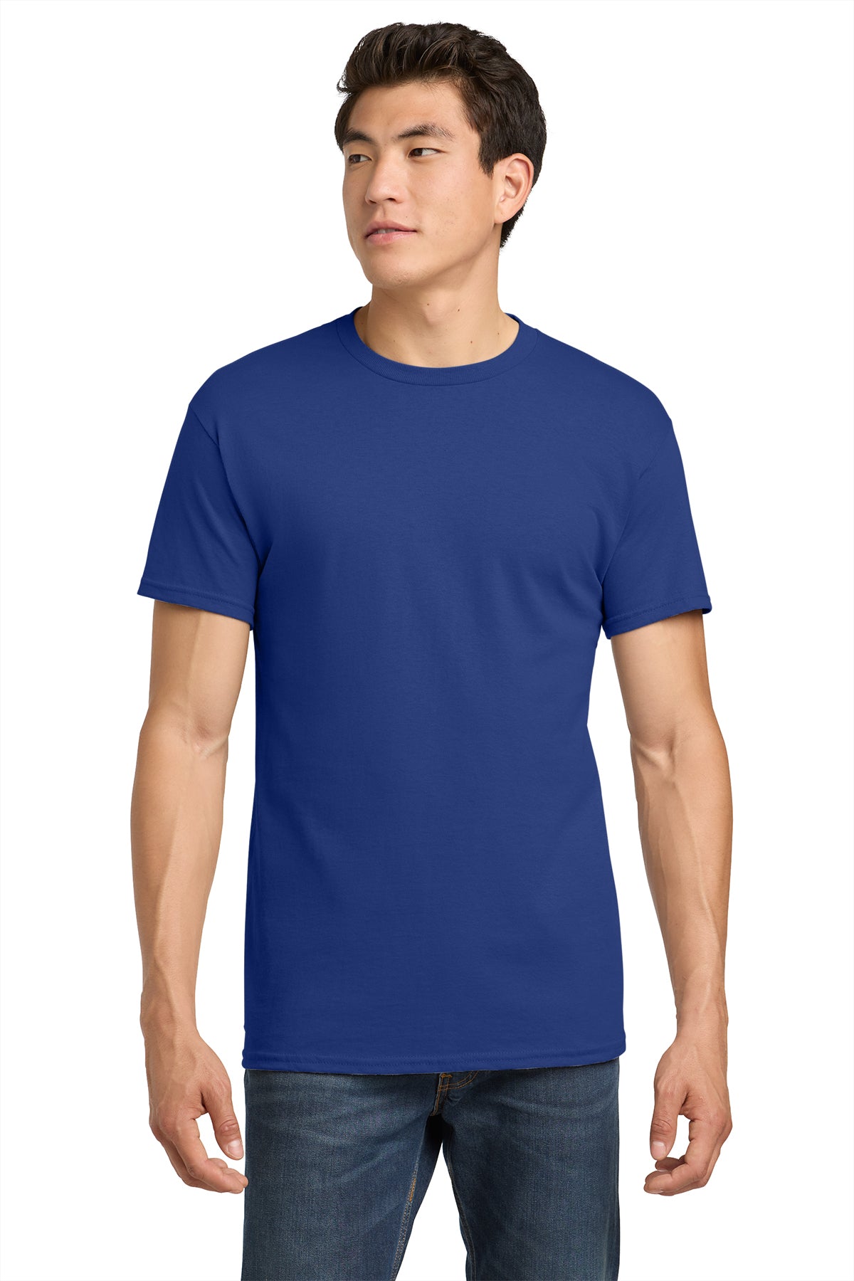 Gildan Heavy Cotton T-Shirt 5000 in Cobalt, front view