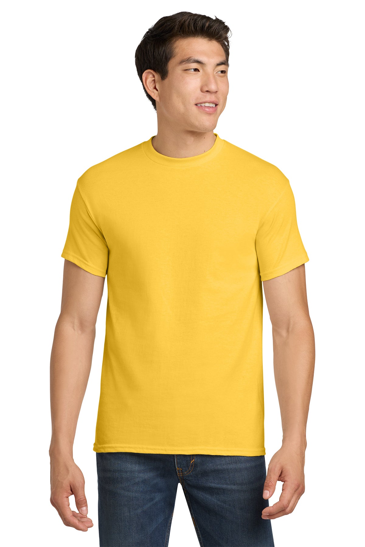 Gildan Heavy Cotton T-Shirt 5000 in Daisy, front view