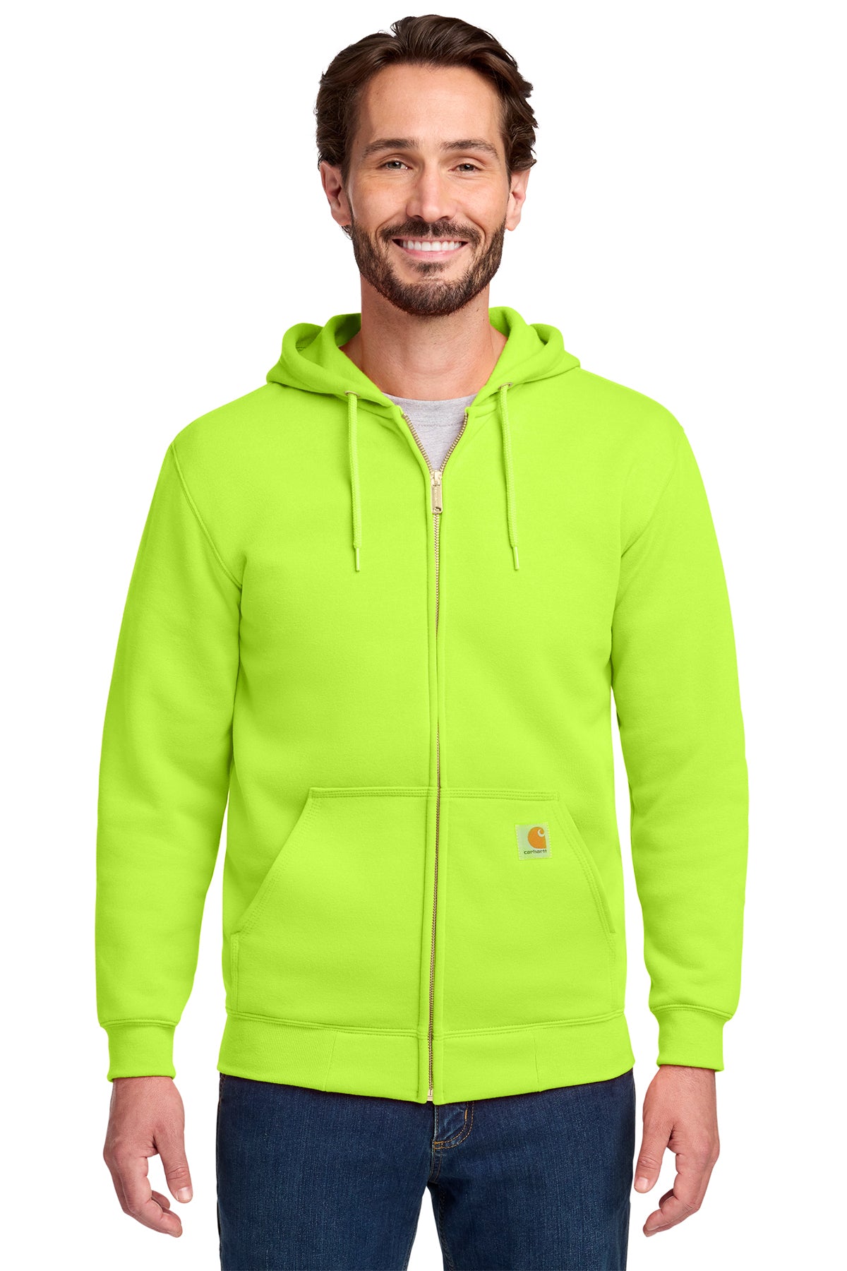 Carhartt Midweight Hooded Zip-Front Sweatshirt CTK122