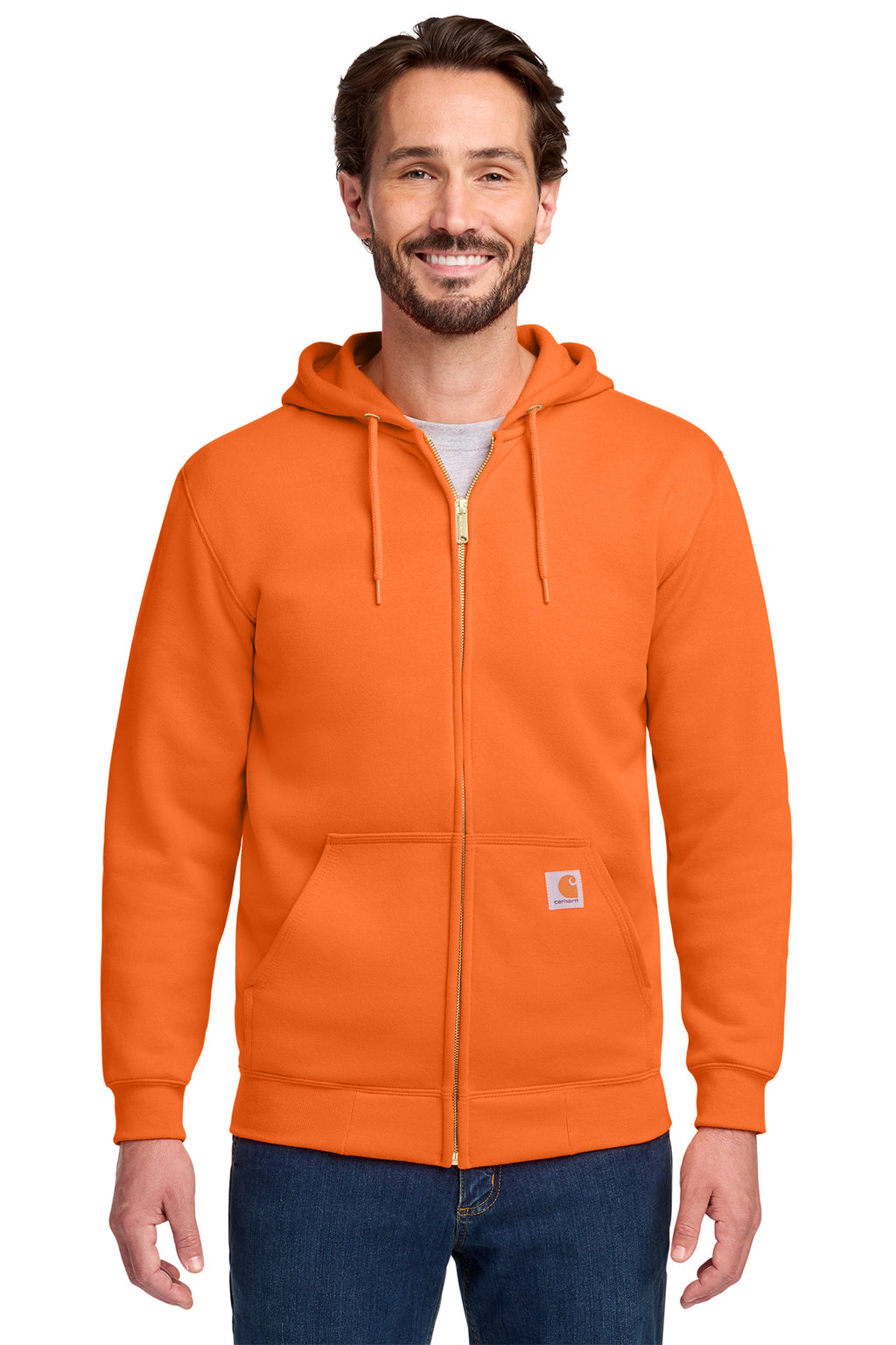 Carhartt Midweight Hooded Zip-Front Sweatshirt CTK122
