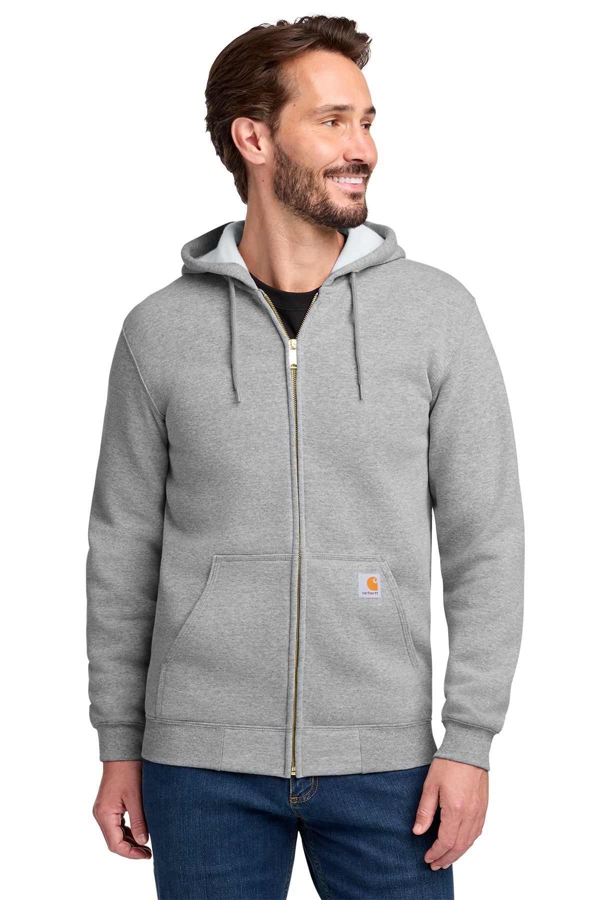 Carhartt Midweight Hooded Zip-Front Sweatshirt CTK122