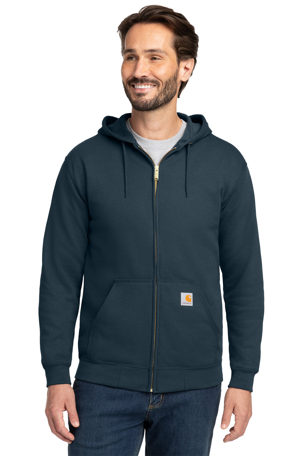 Carhartt Midweight Hooded Zip-Front Sweatshirt CTK122