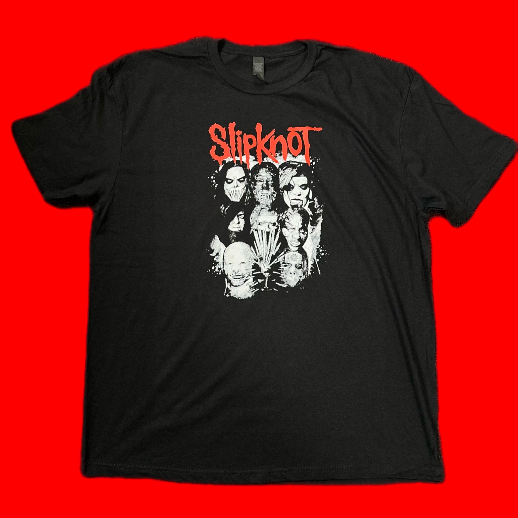 Black Slipknot Band T-shirt