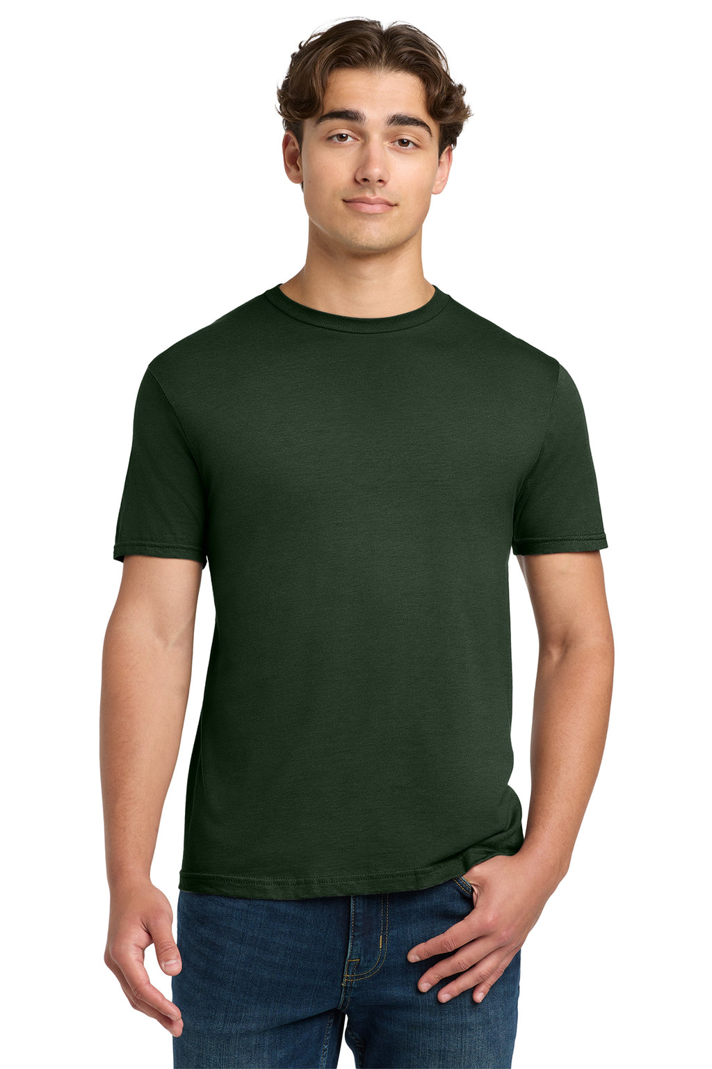 Gildan 64000 Softstyle T-Shirt in Forest Green