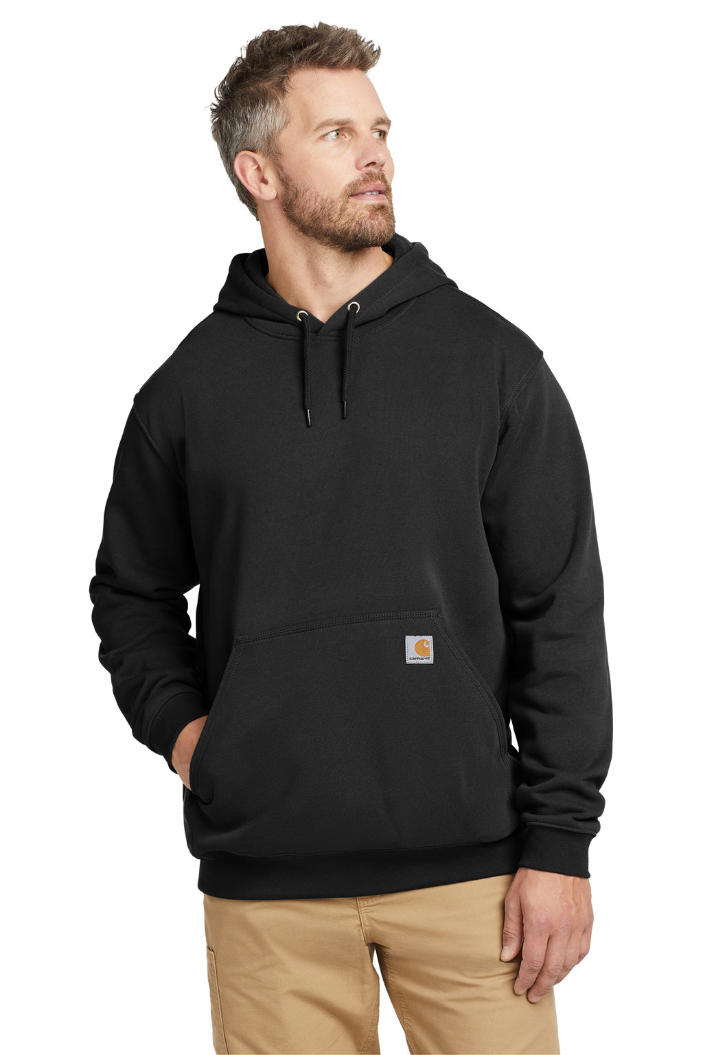 Carhartt Hoodie Black Front
