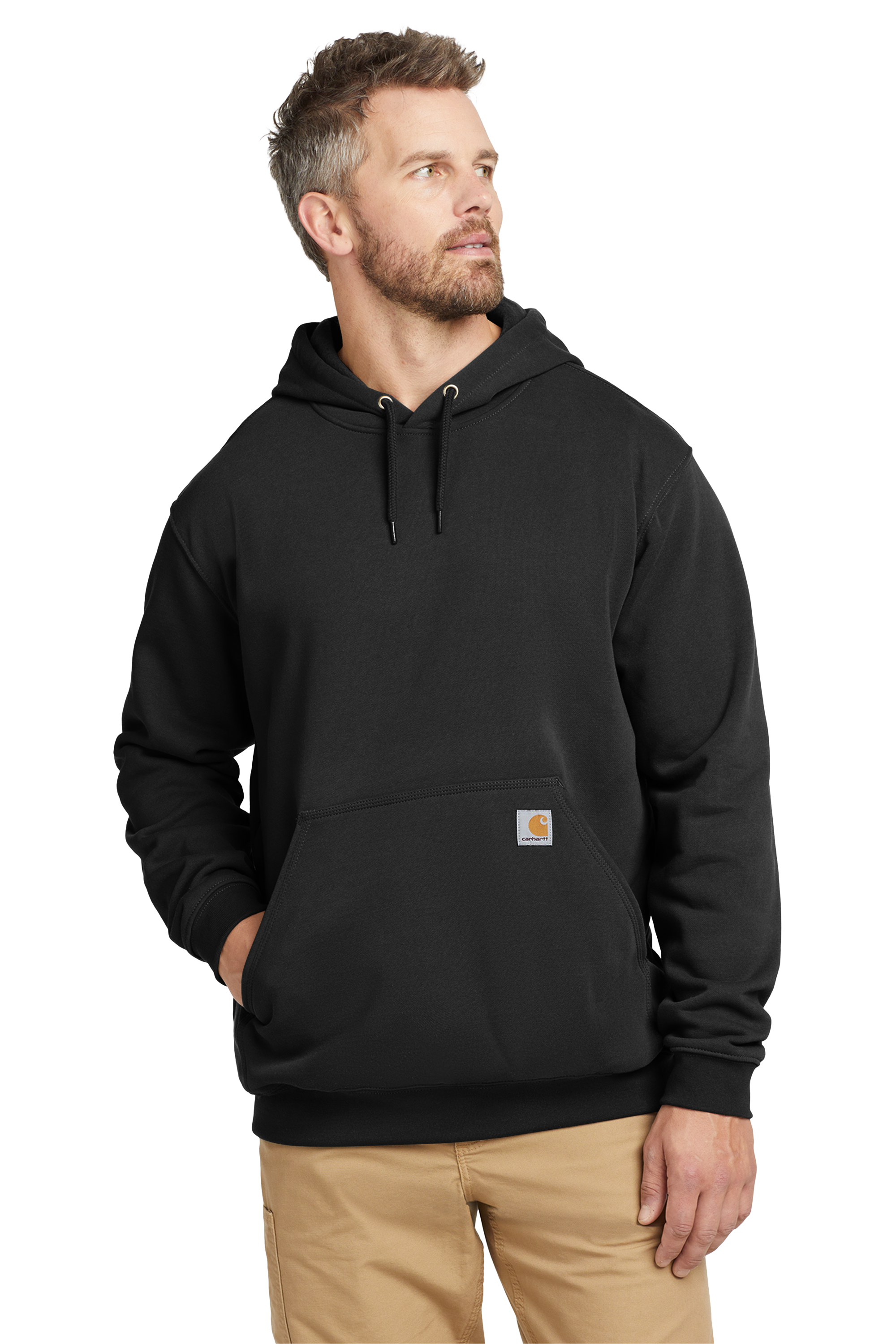 Carhartt Hoodie Black Front