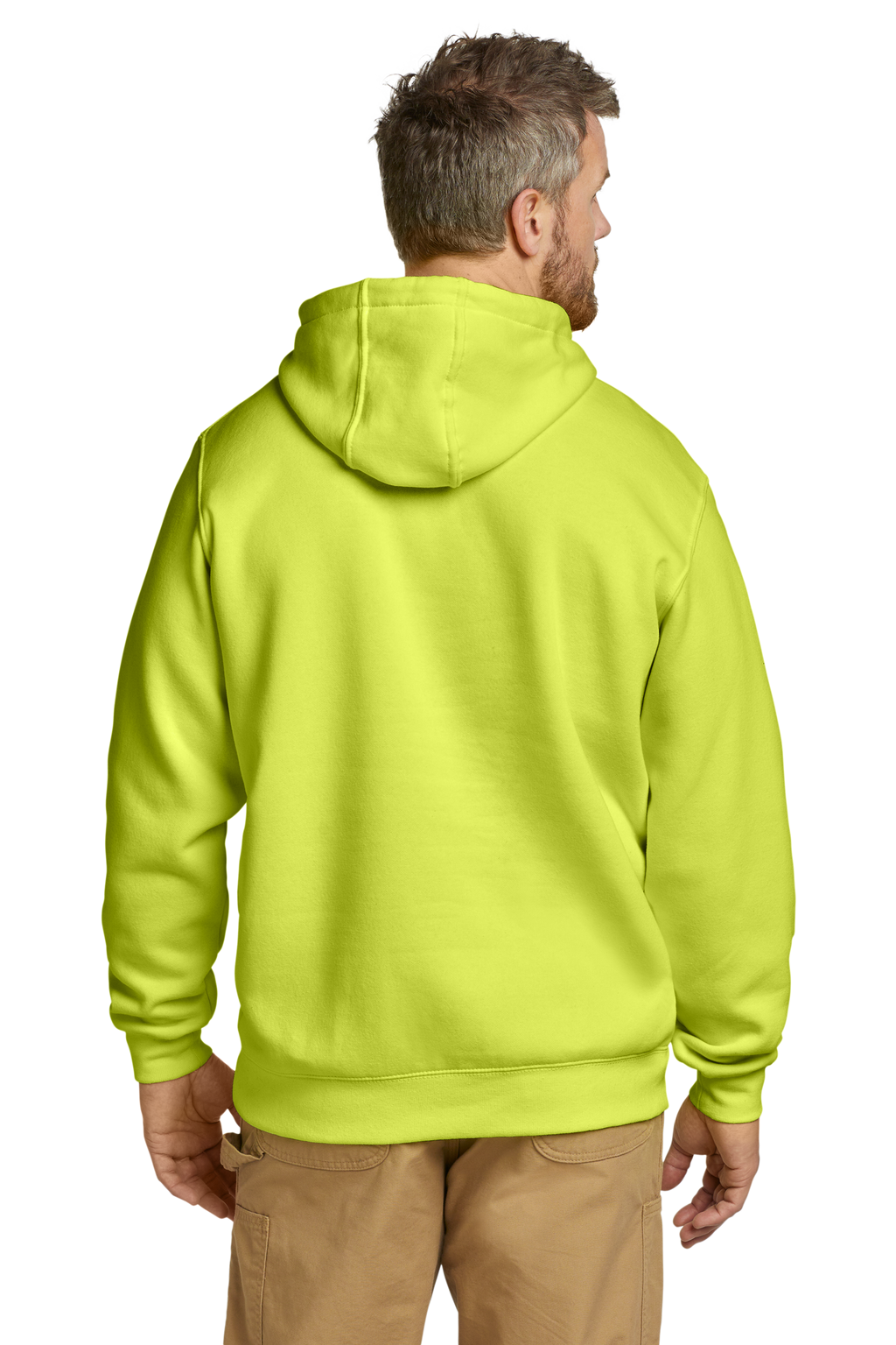 Carhartt Hoodie Brite Lime Back