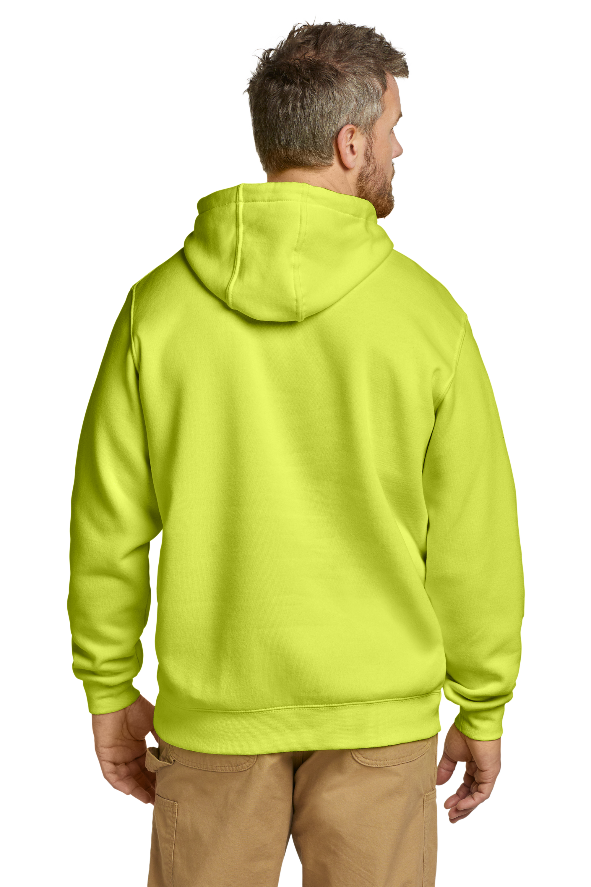 Carhartt Hoodie Brite Lime Back