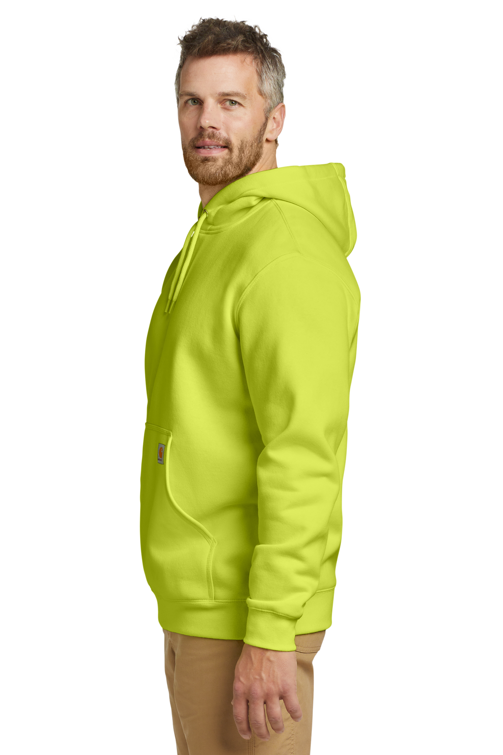 Carhartt Hoodie Brite Lime Side