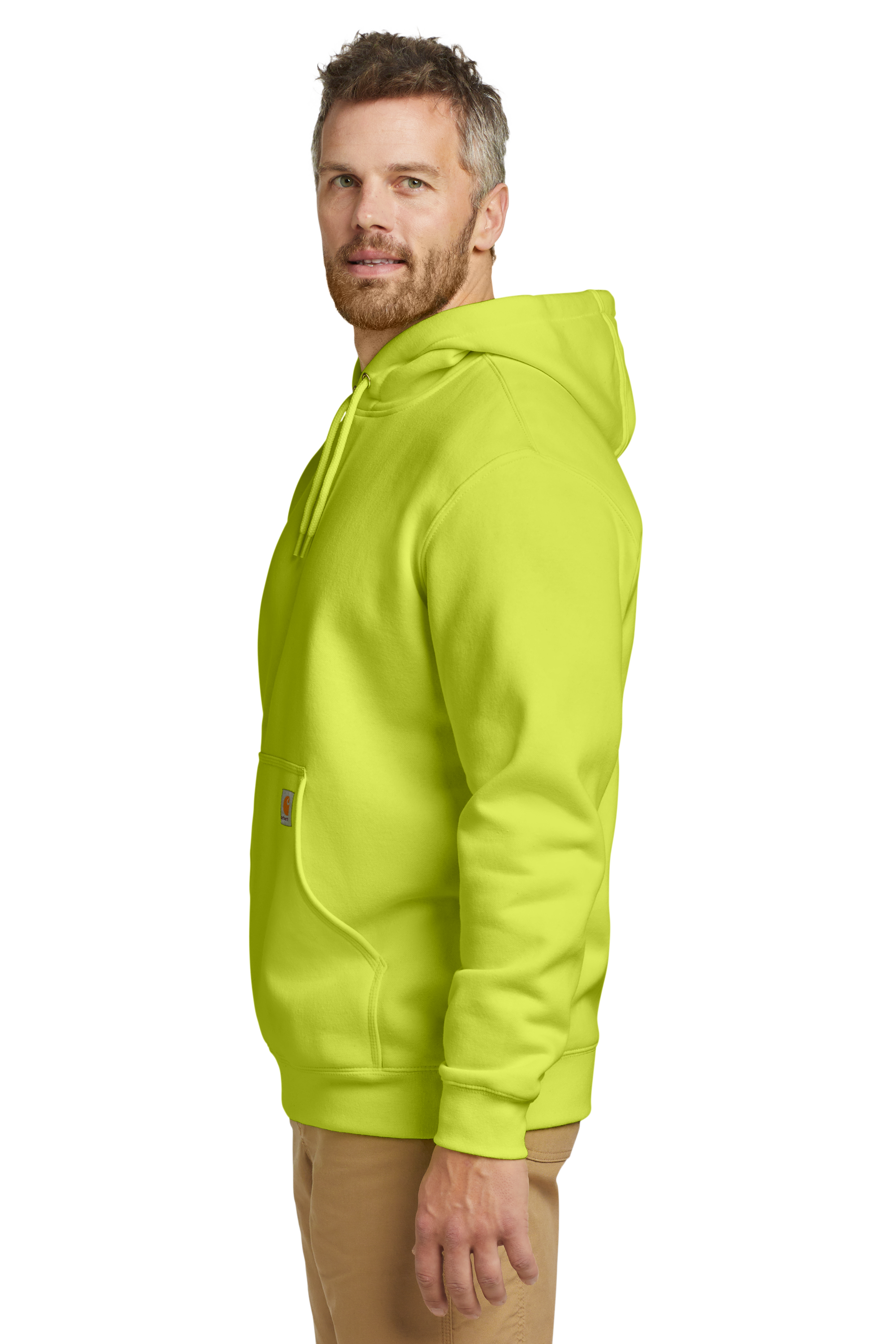 Carhartt Hoodie Brite Lime Side