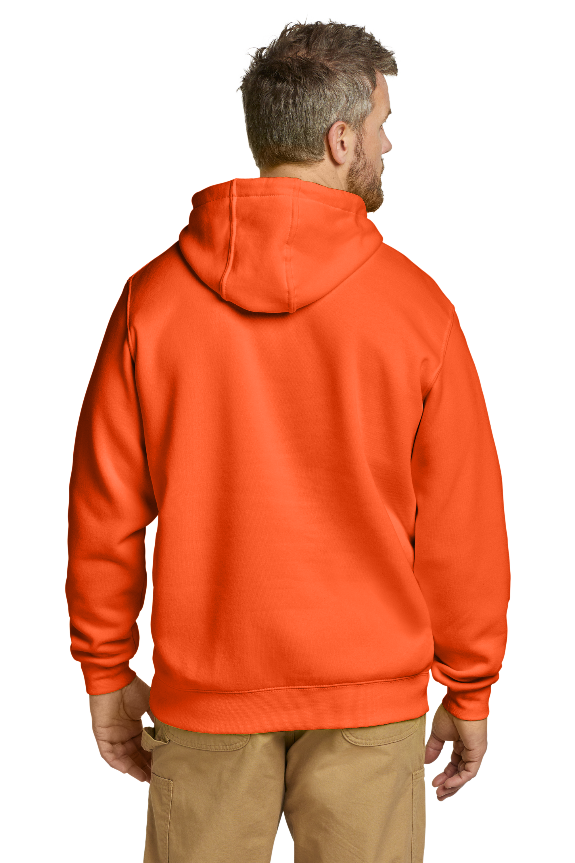 Carhartt Hoodie Brite Orange Back