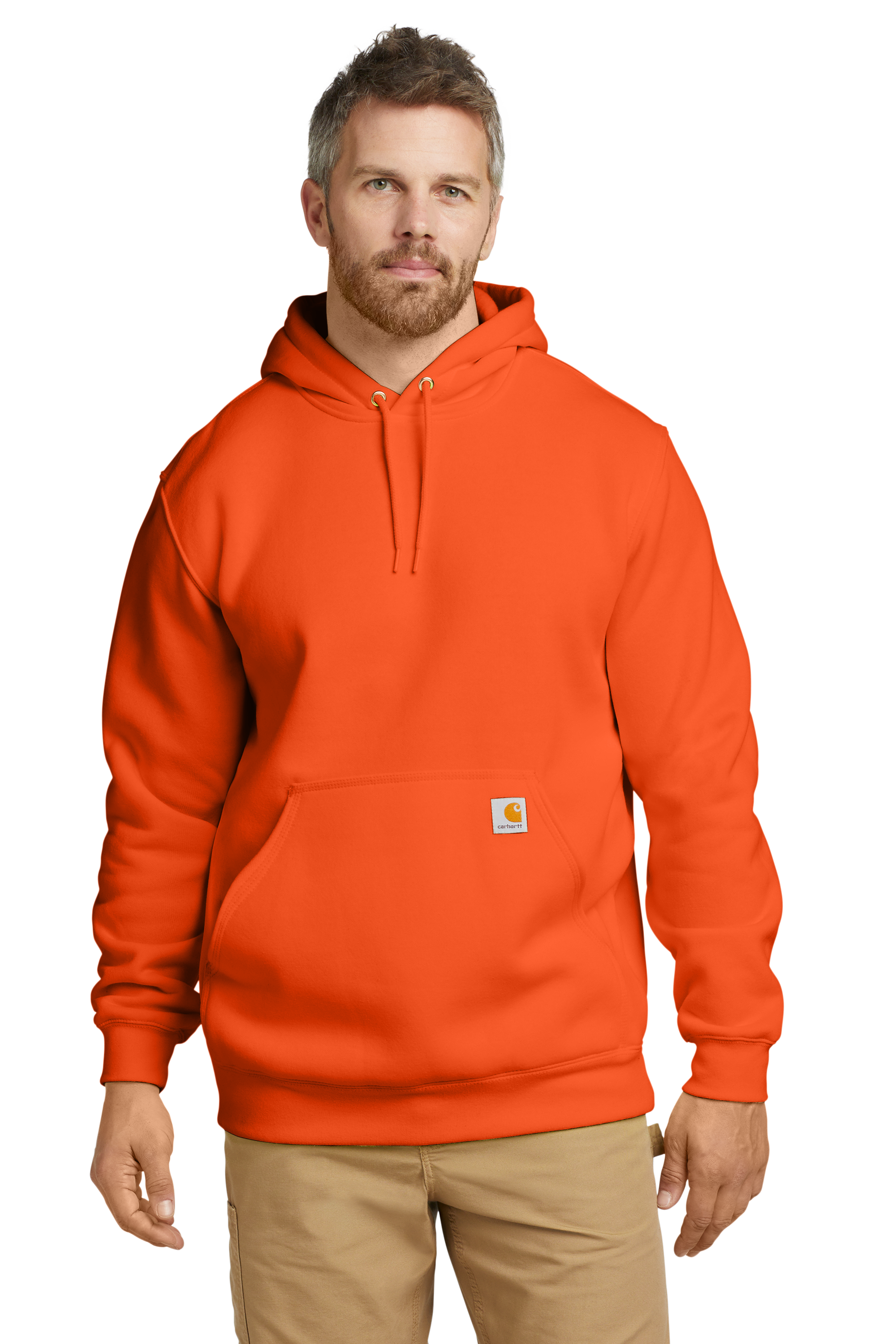 Carhartt Hoodie Brite Orange Back
