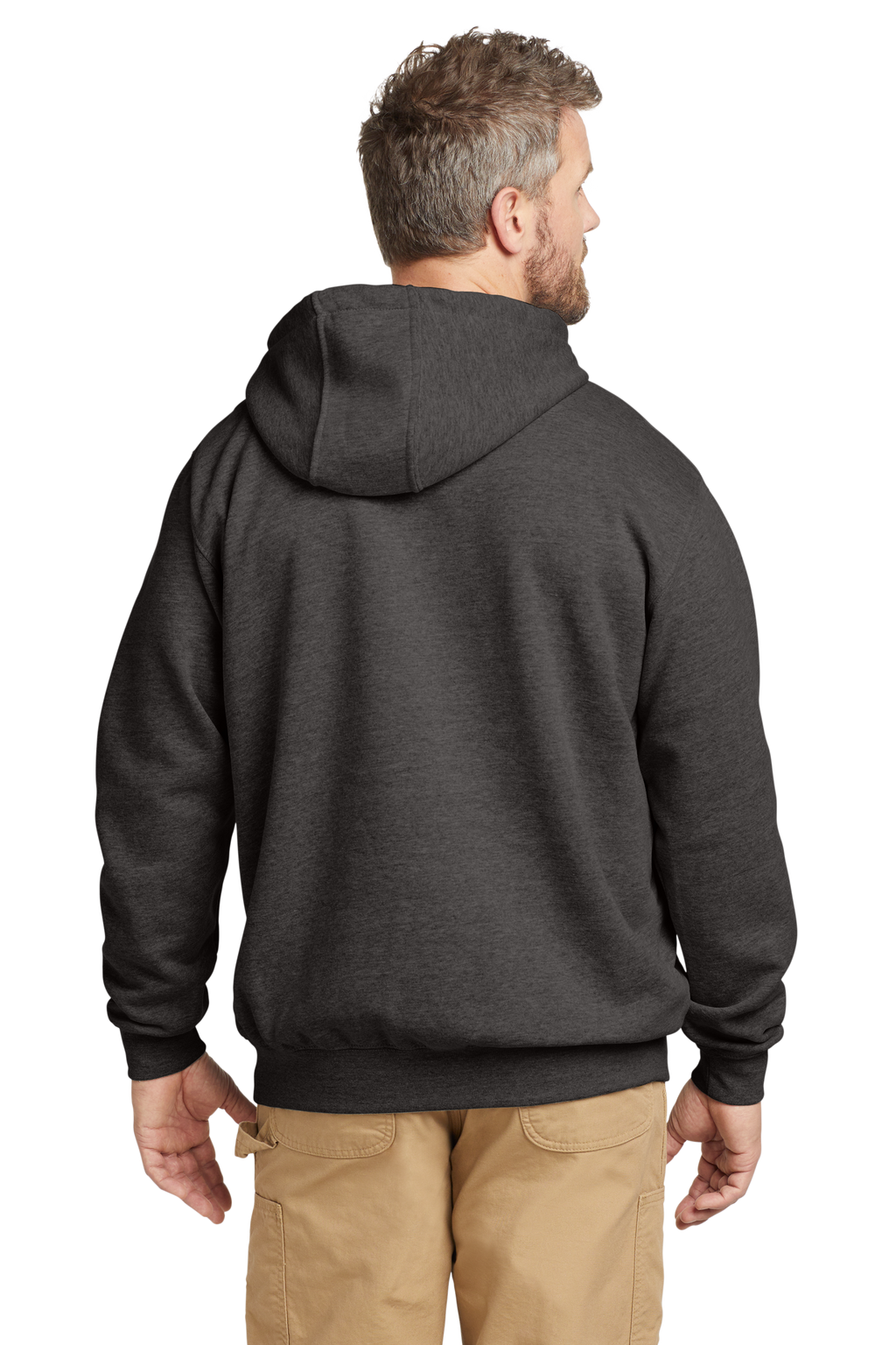 Carhartt Hoodie Carbon Heather Back View