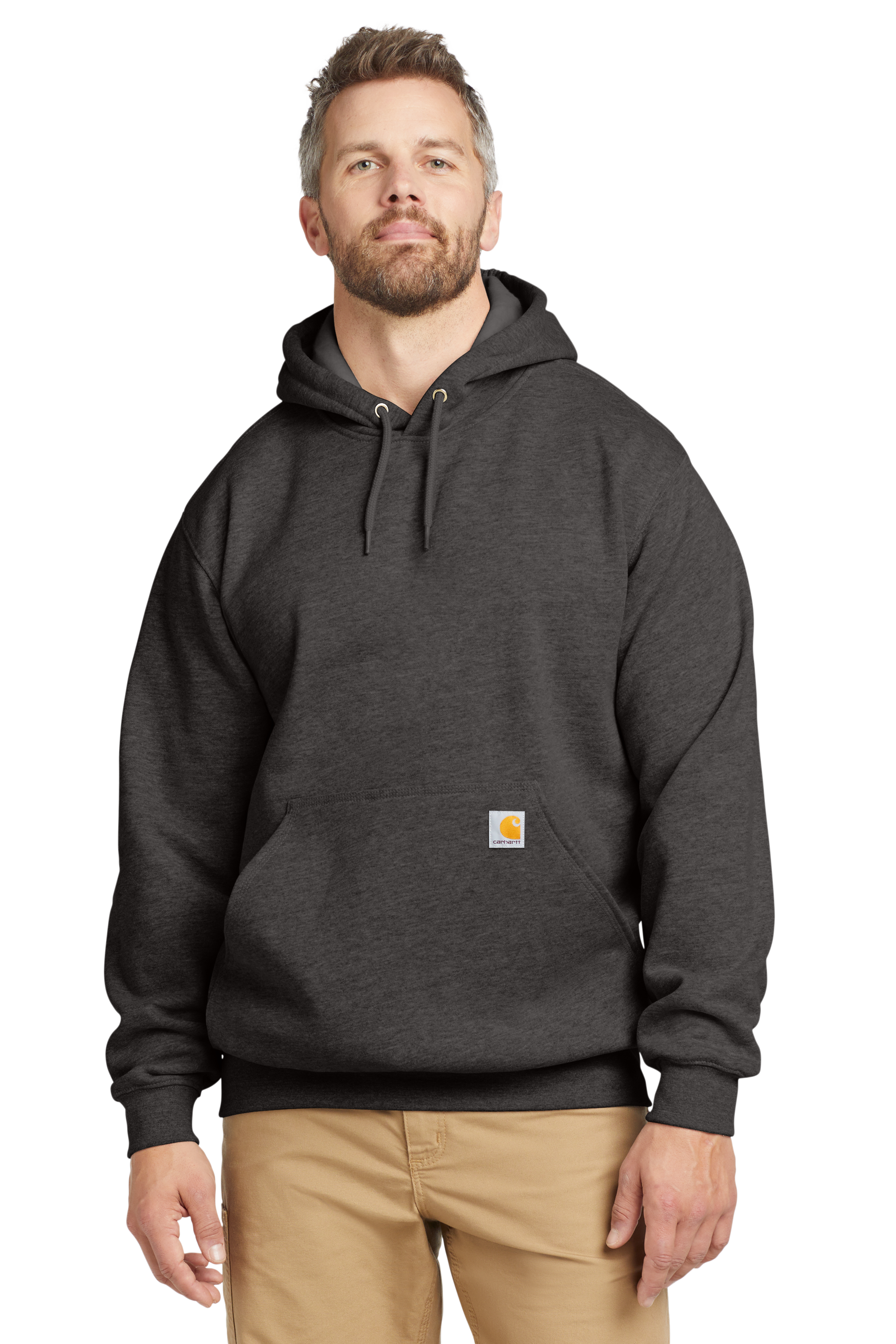 Carhartt  Hoodie Carbon Heather Front View