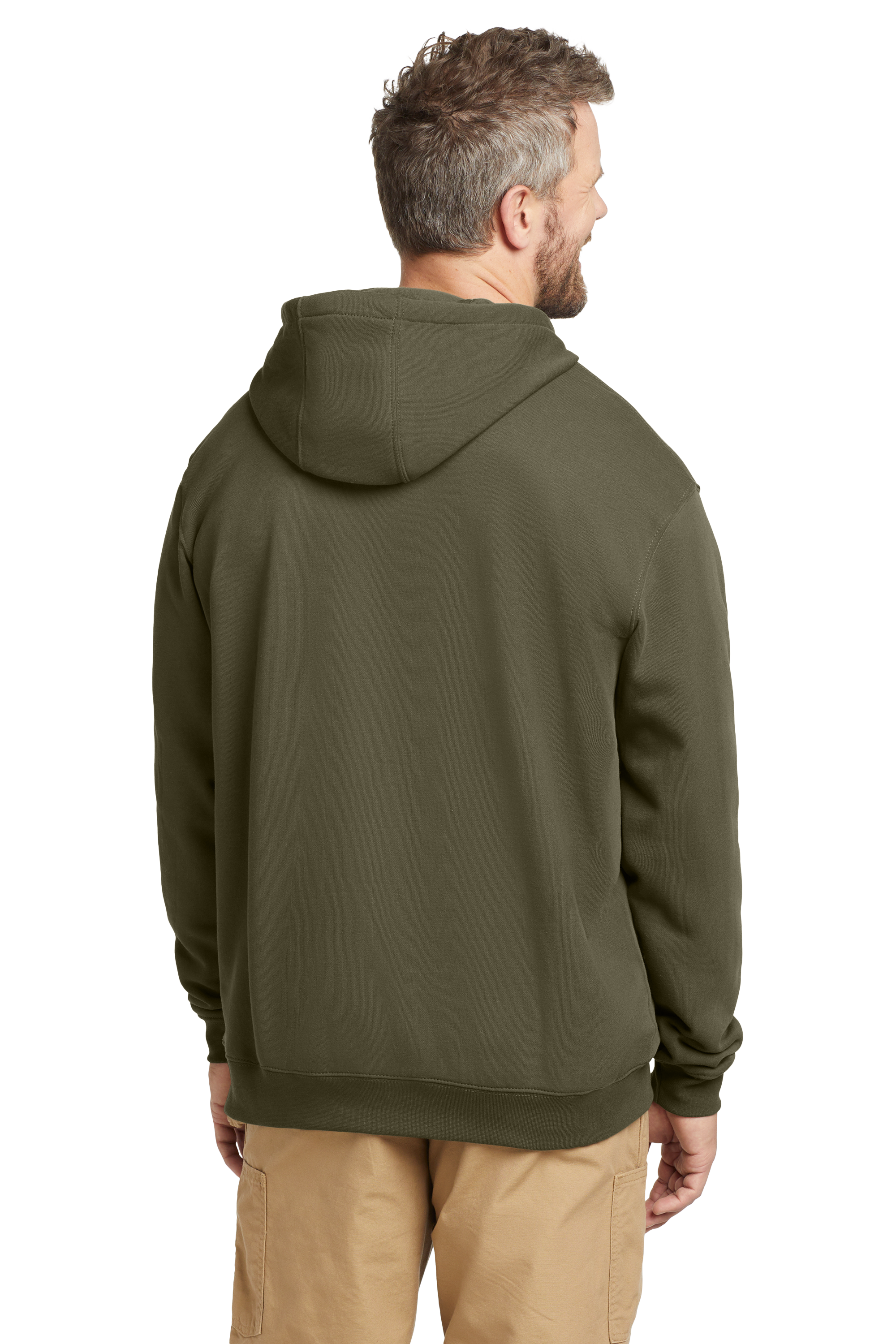 Carhartt Hoodie Moss Back View