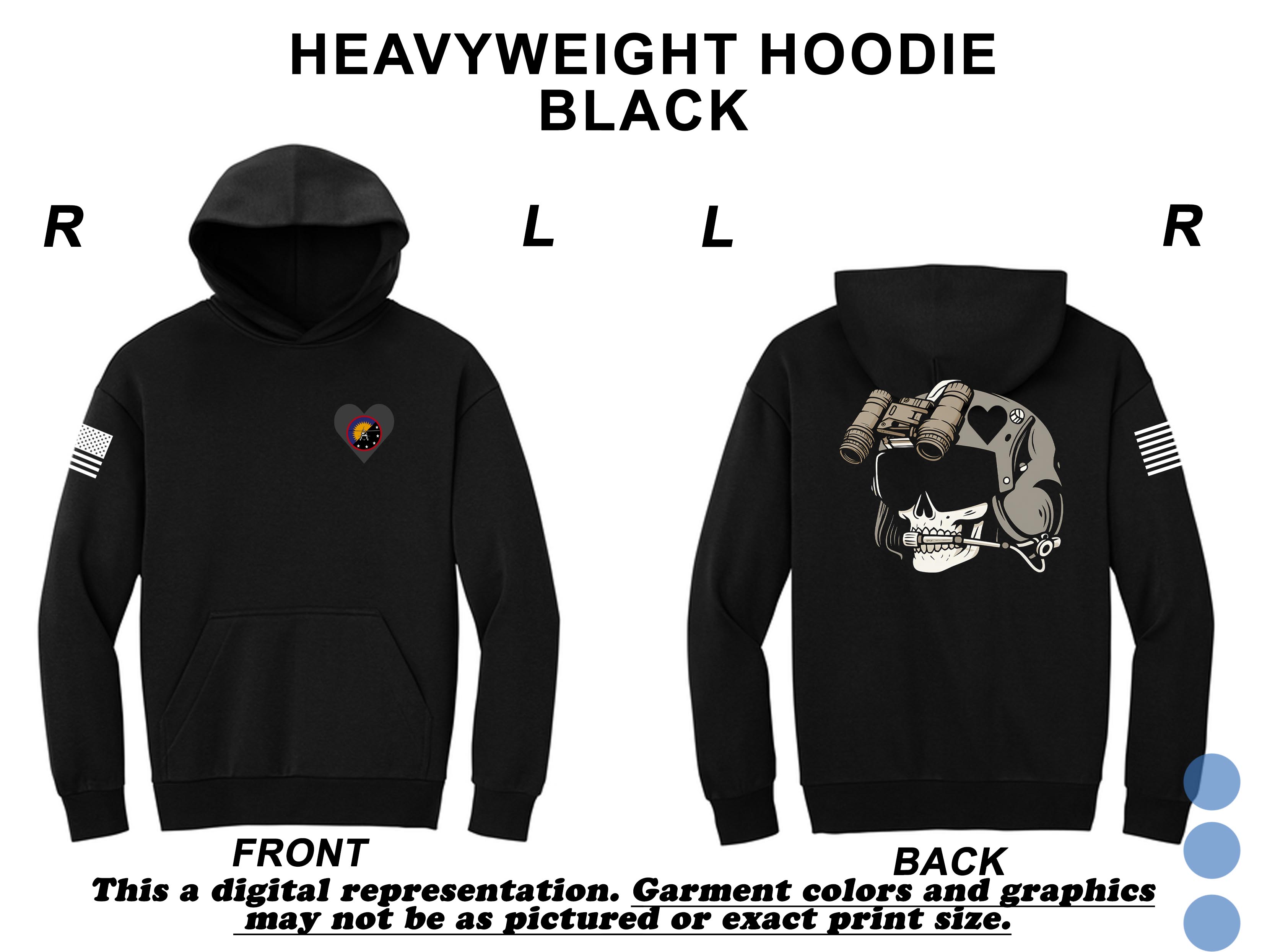 Heavyweight Hoodie Black