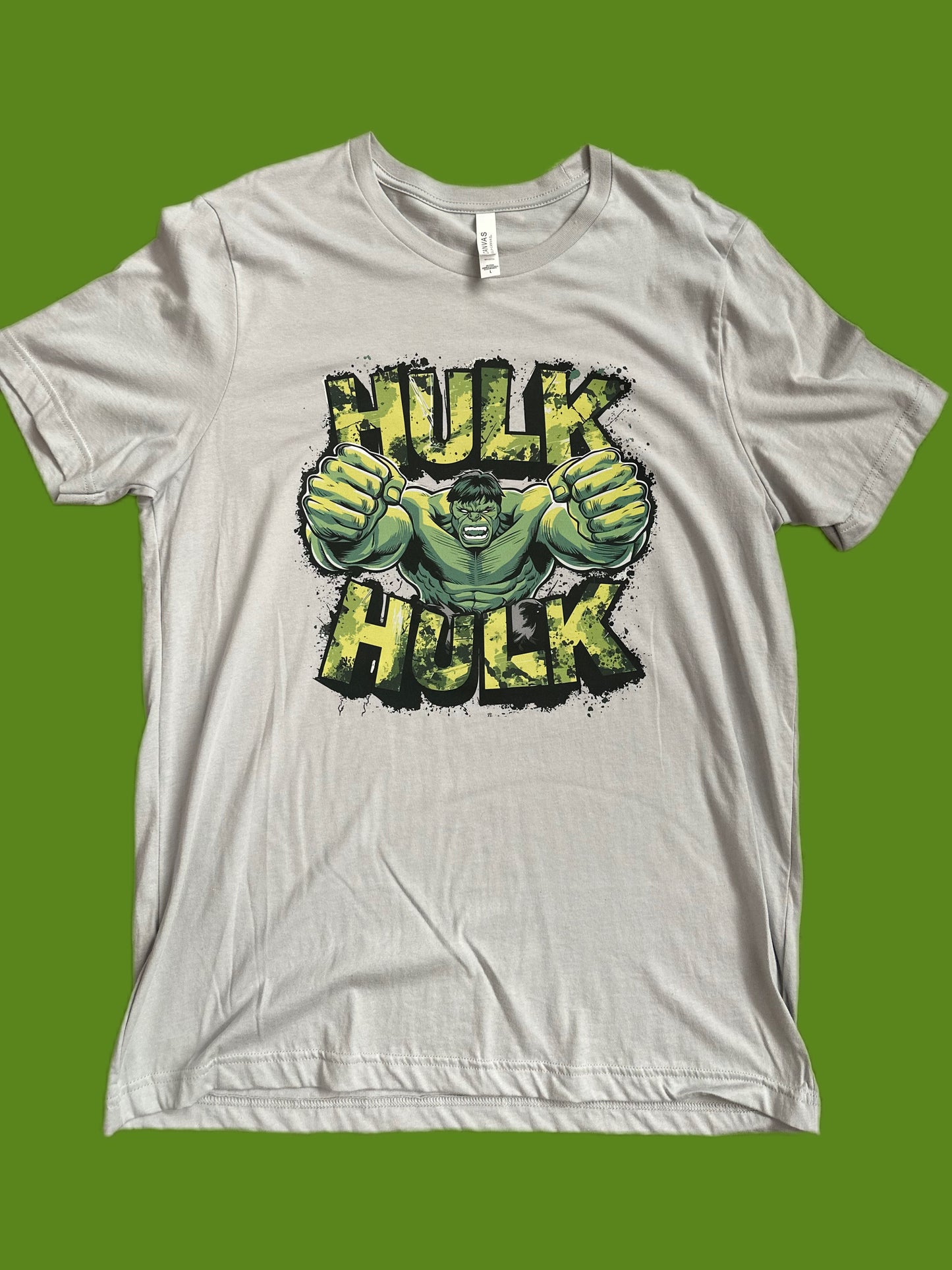 Marvel Hulk Smash T-Shirt | Custom Printed Comic Superhero Tee