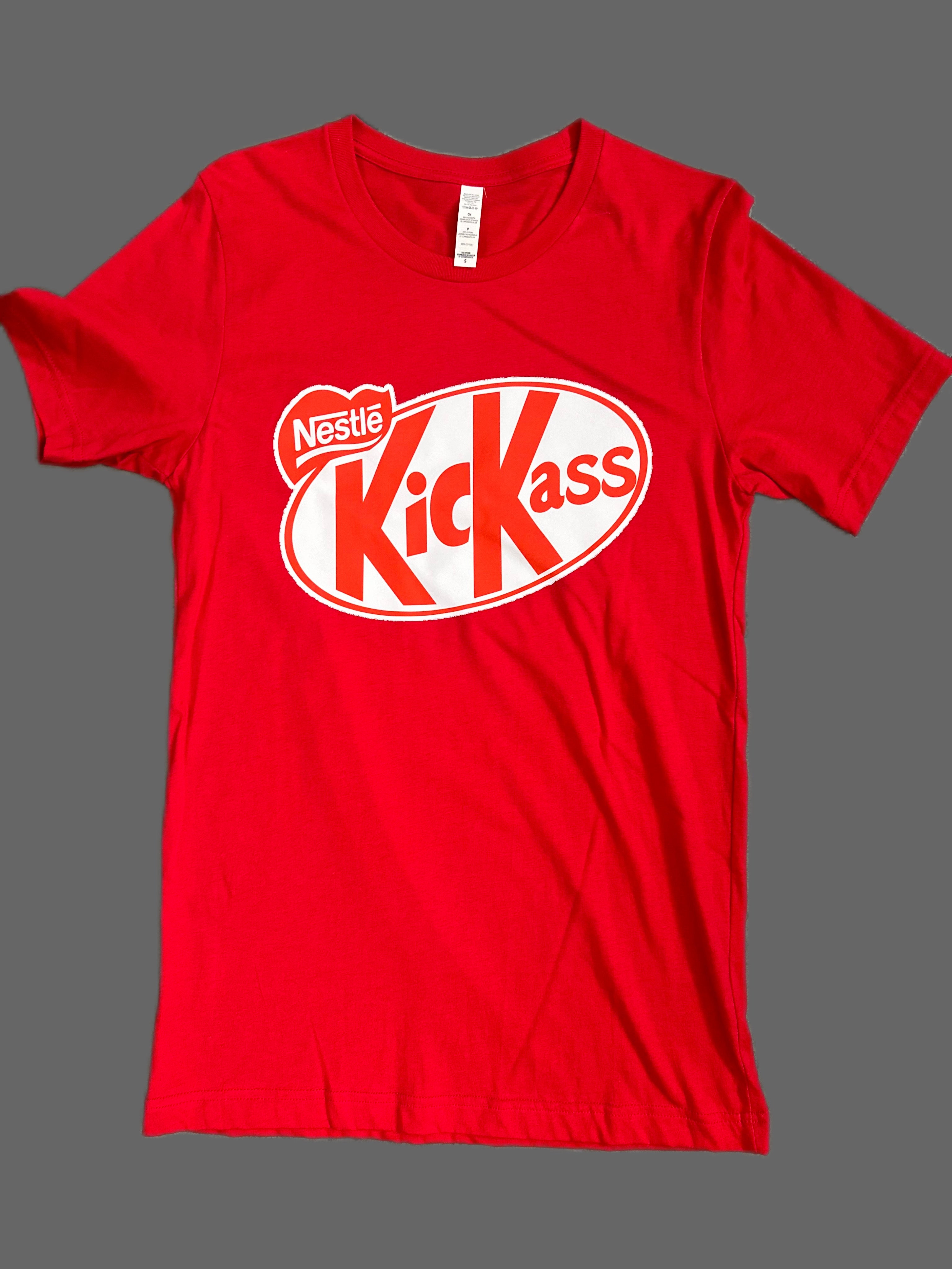 Red KickAss Retro Candy T-shirt